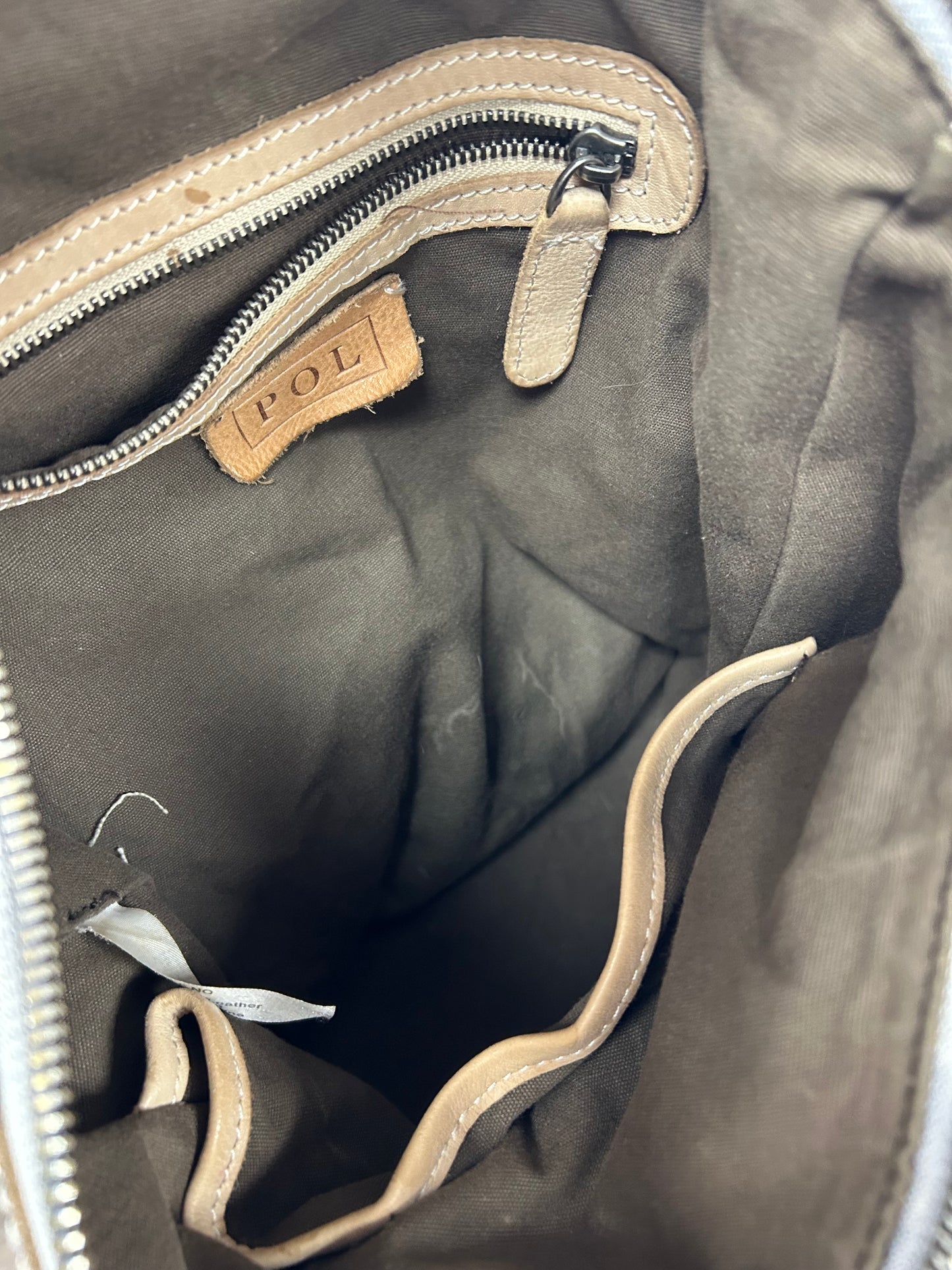 Backpack By Pol In Brown, Size:Large