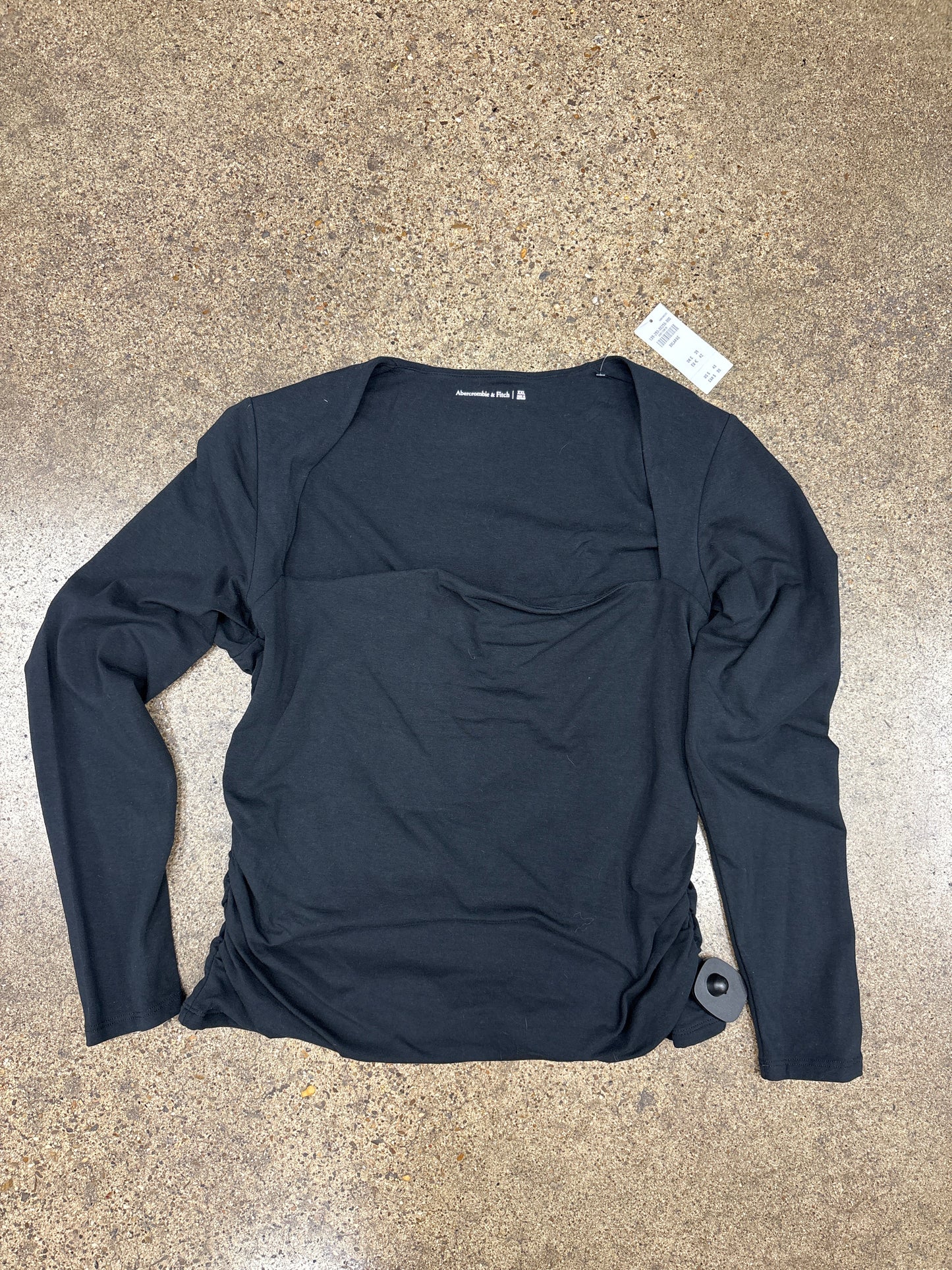 Top Ls By Abercrombie And Fitch In Black, Size:Xxl