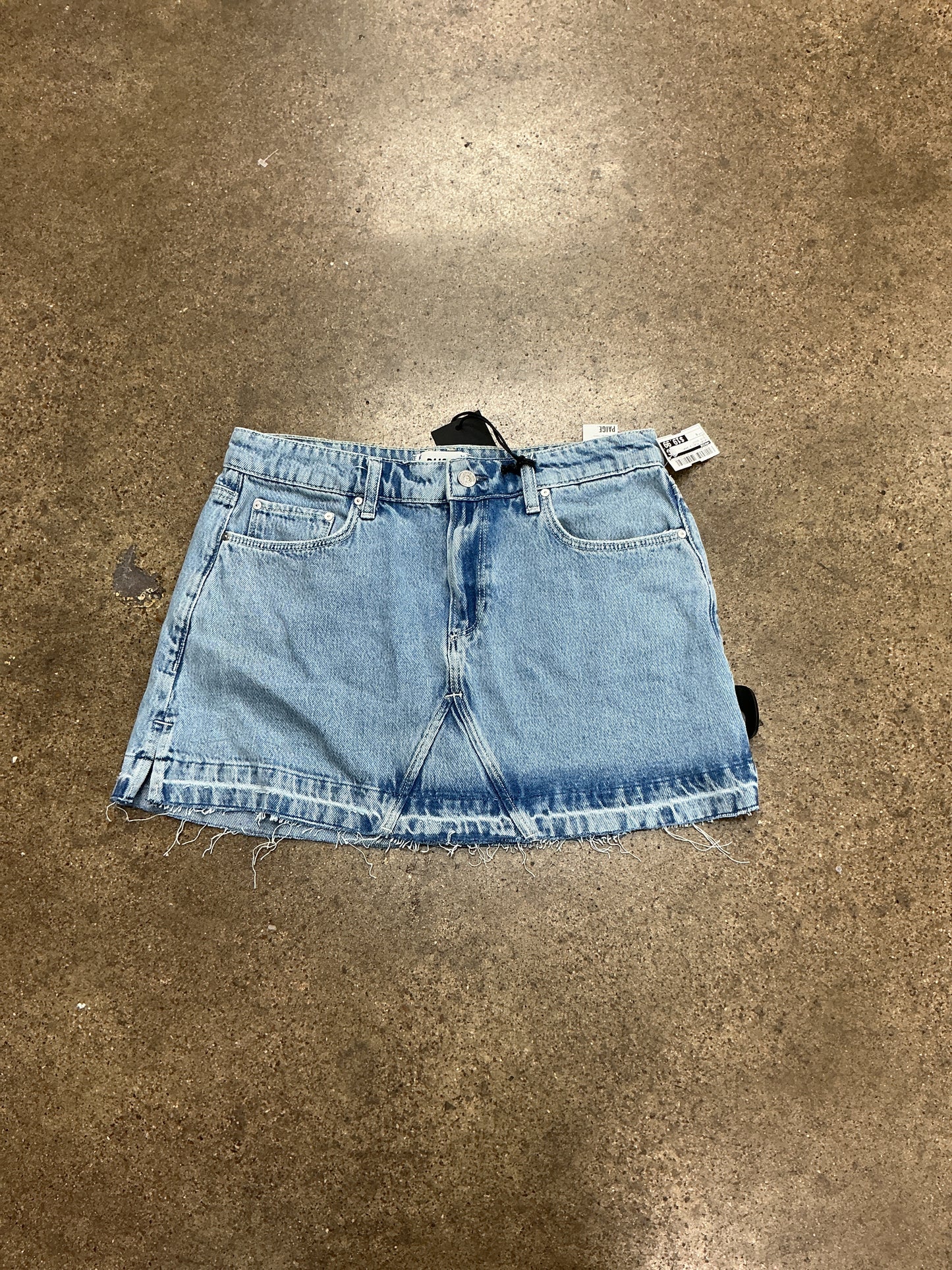 Skirt Mini & Short By Paige In Blue Denim, Size:6