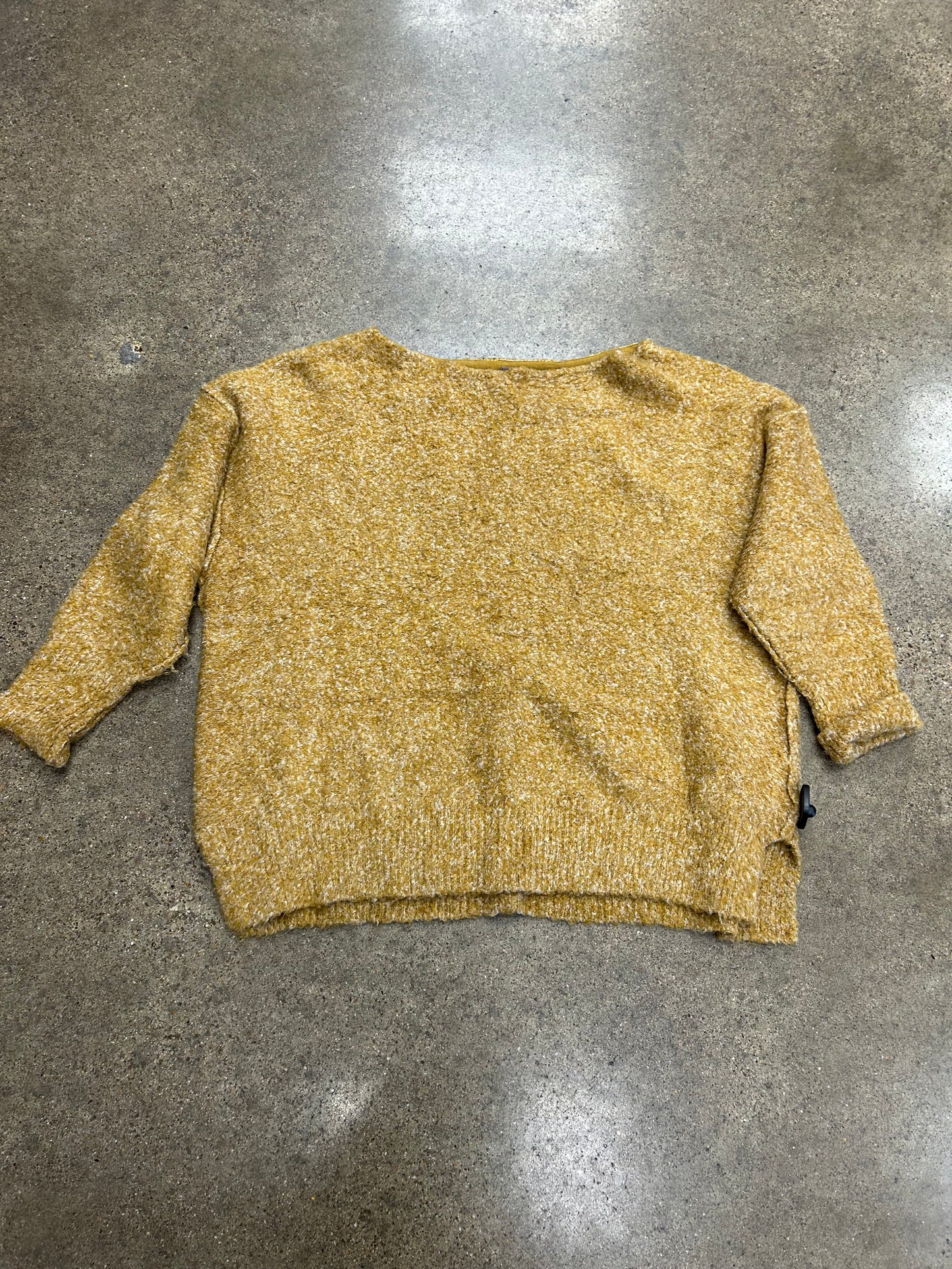 Sweater By Free People In Yellow, Size:M