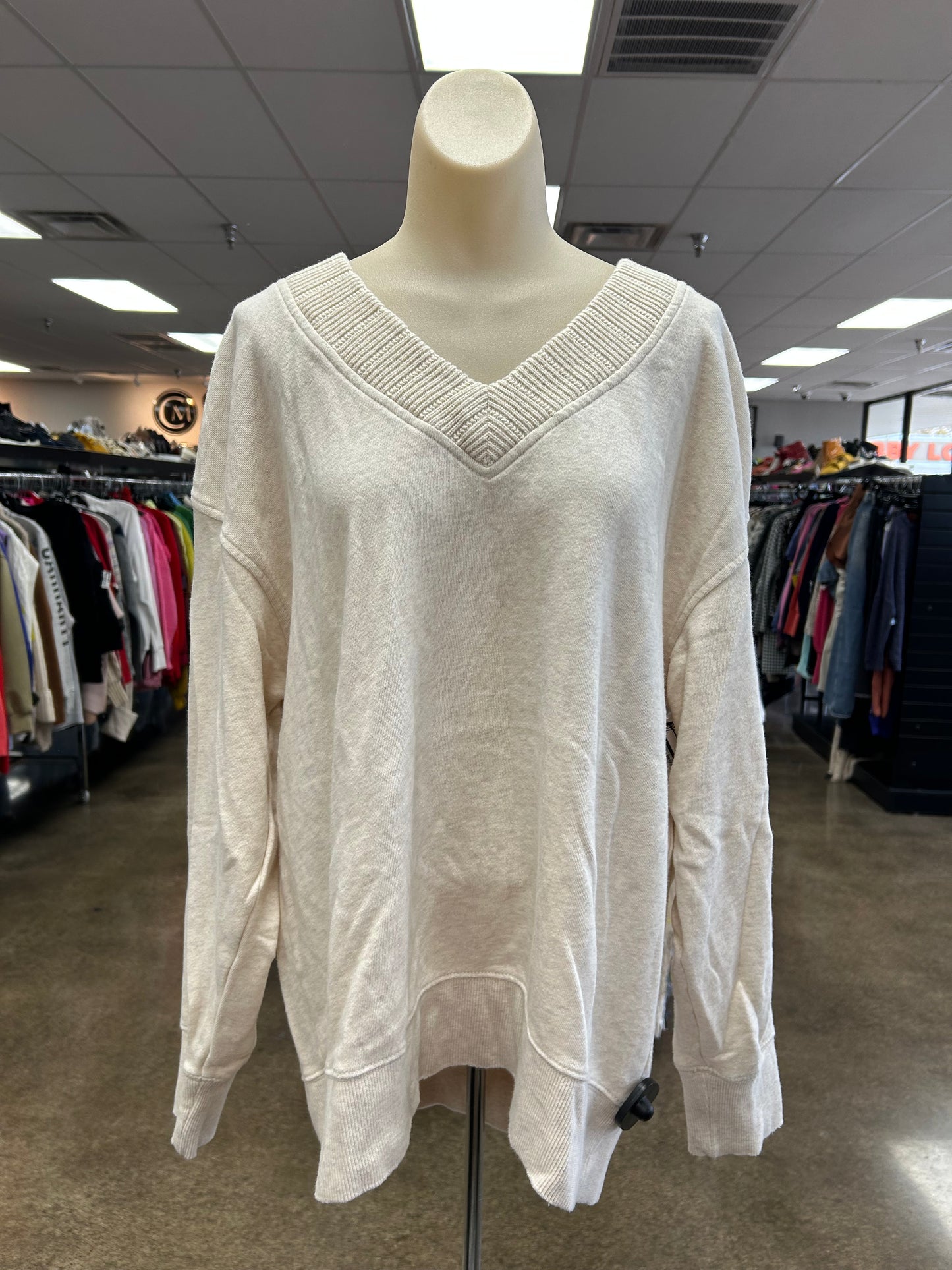 Sweater By Aerie In Cream, Size:M