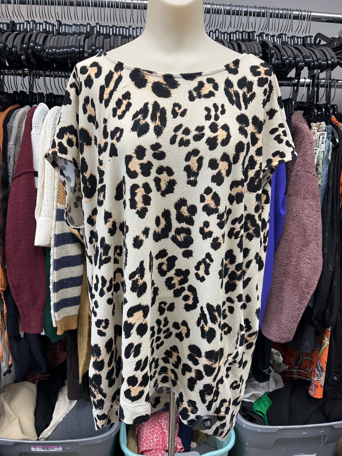 Top Ss By By Together In Animal Print, Size:S