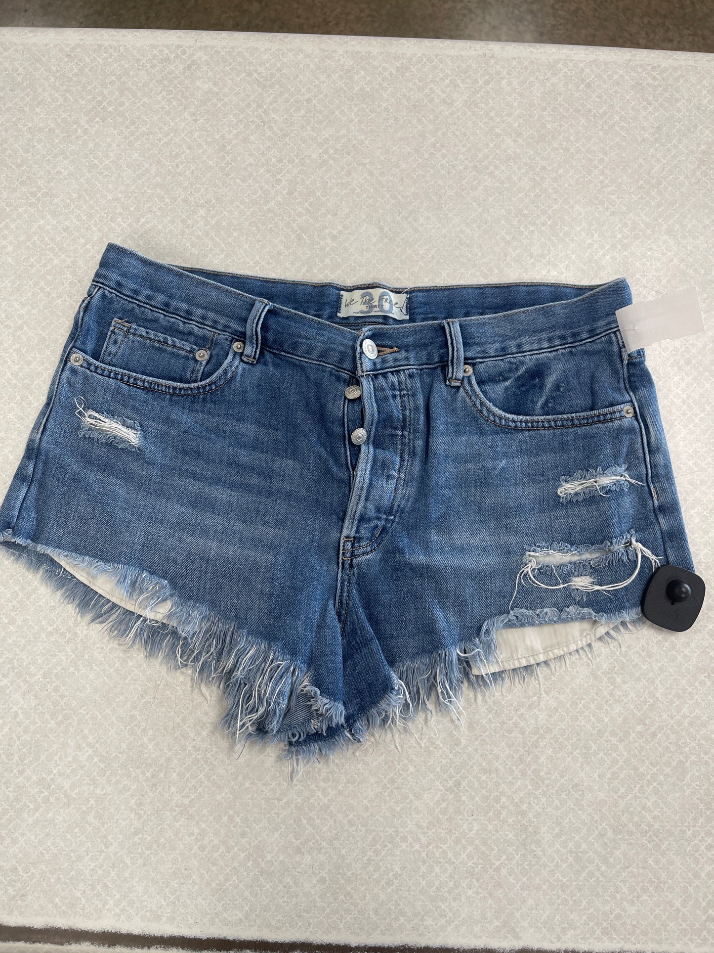 Shorts By We The Free In Blue Denim, Size:10