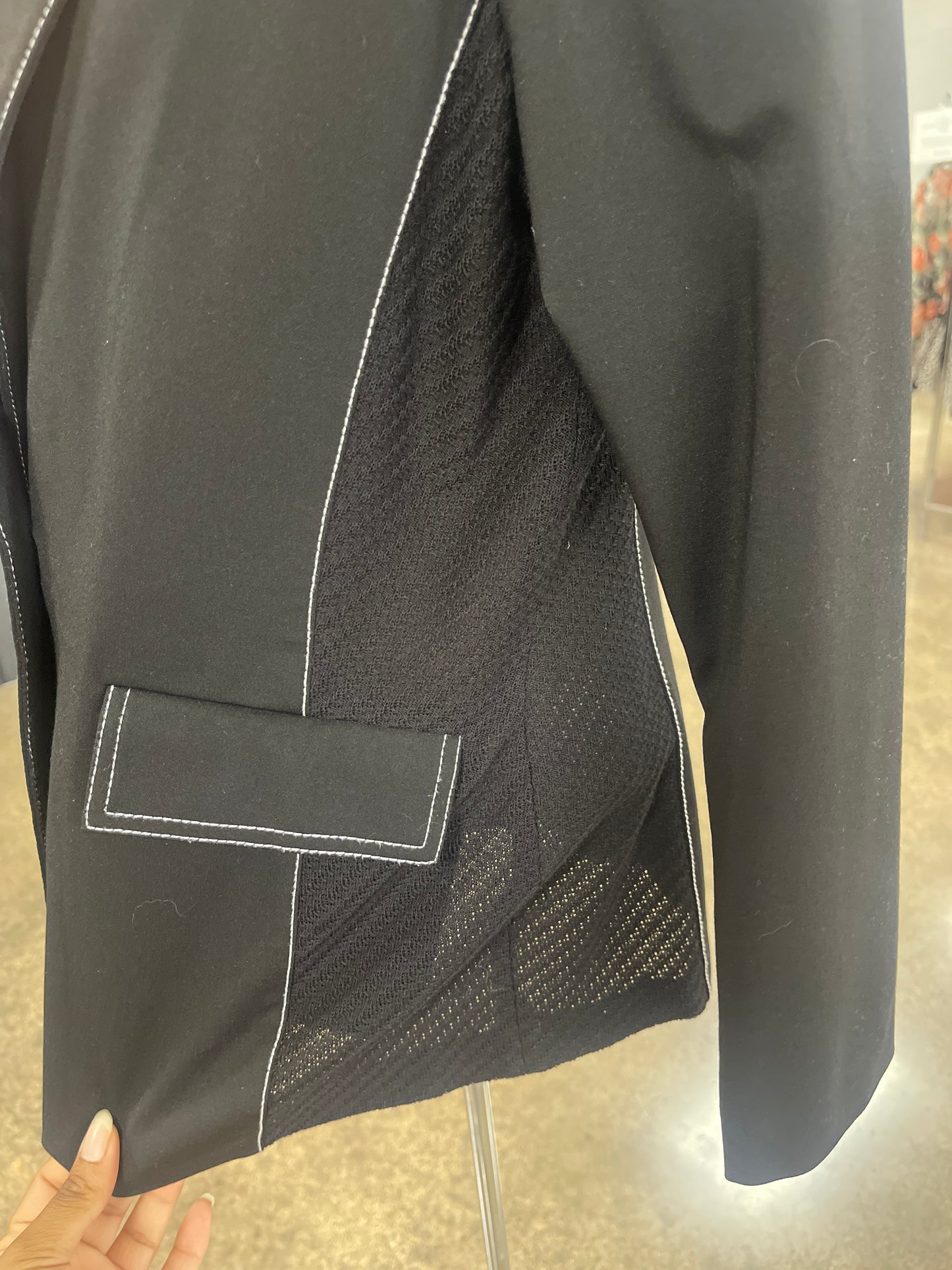 Blazer By Misook In Black, Size:Xs