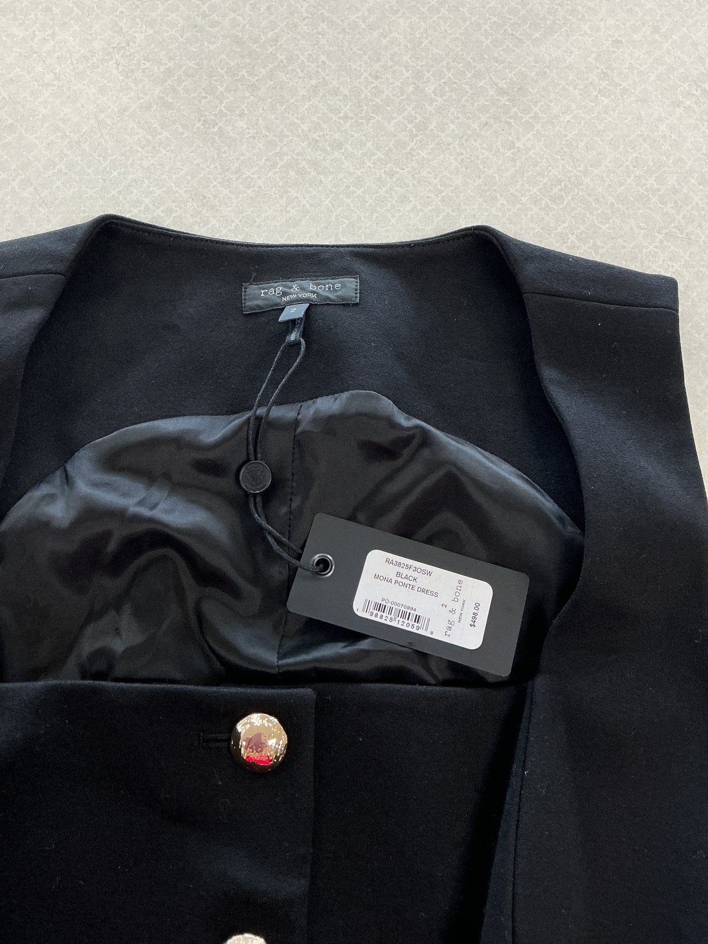 Dress Casual Short By Rag And Bone In Black, Size:2