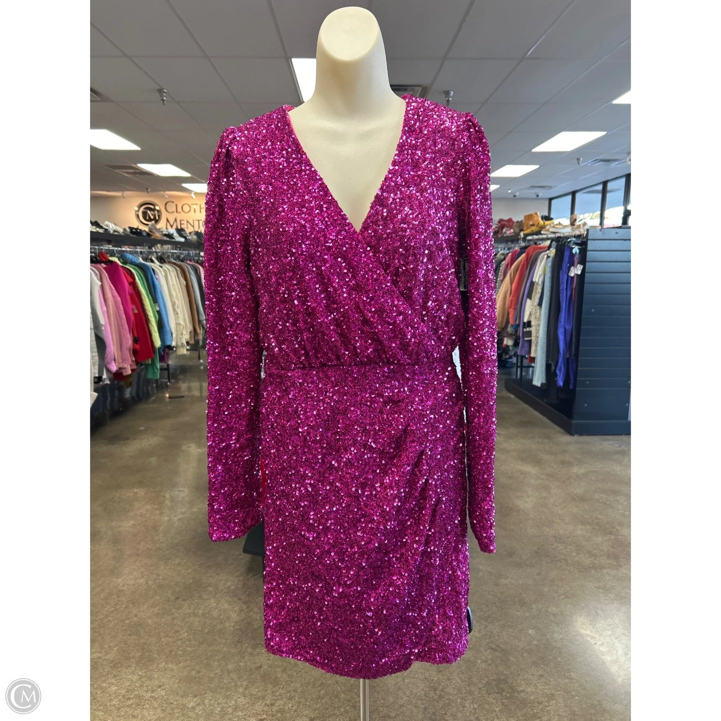 Dress Party Short By Clothes Mentor In Pink, Size: S