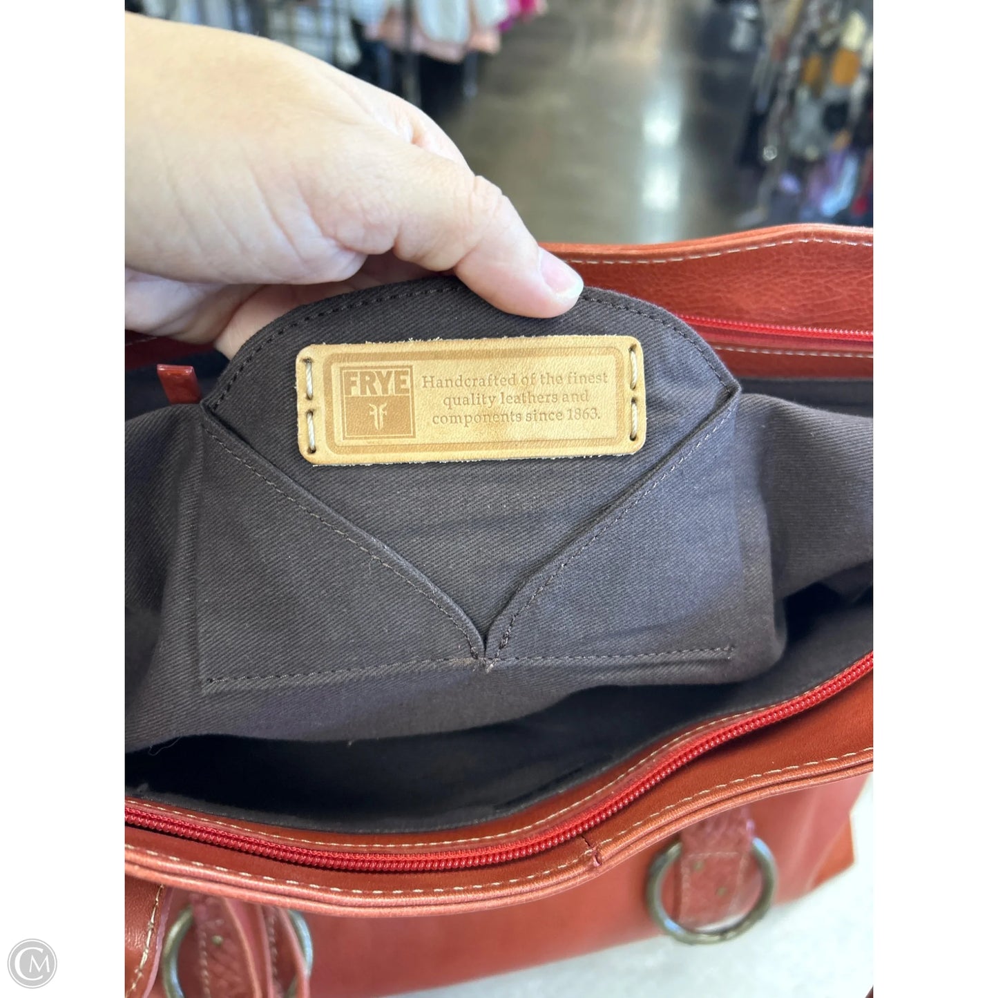 Tote Designer By Frye, Size: Large
