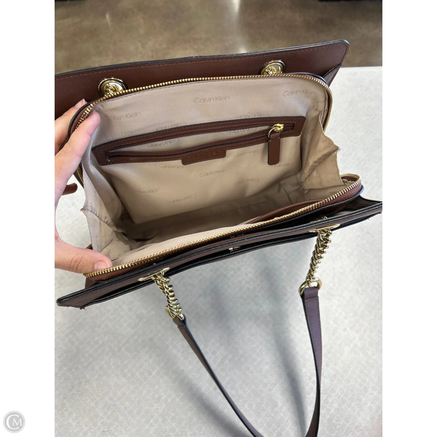 Handbag By Calvin Klein, Size: Medium