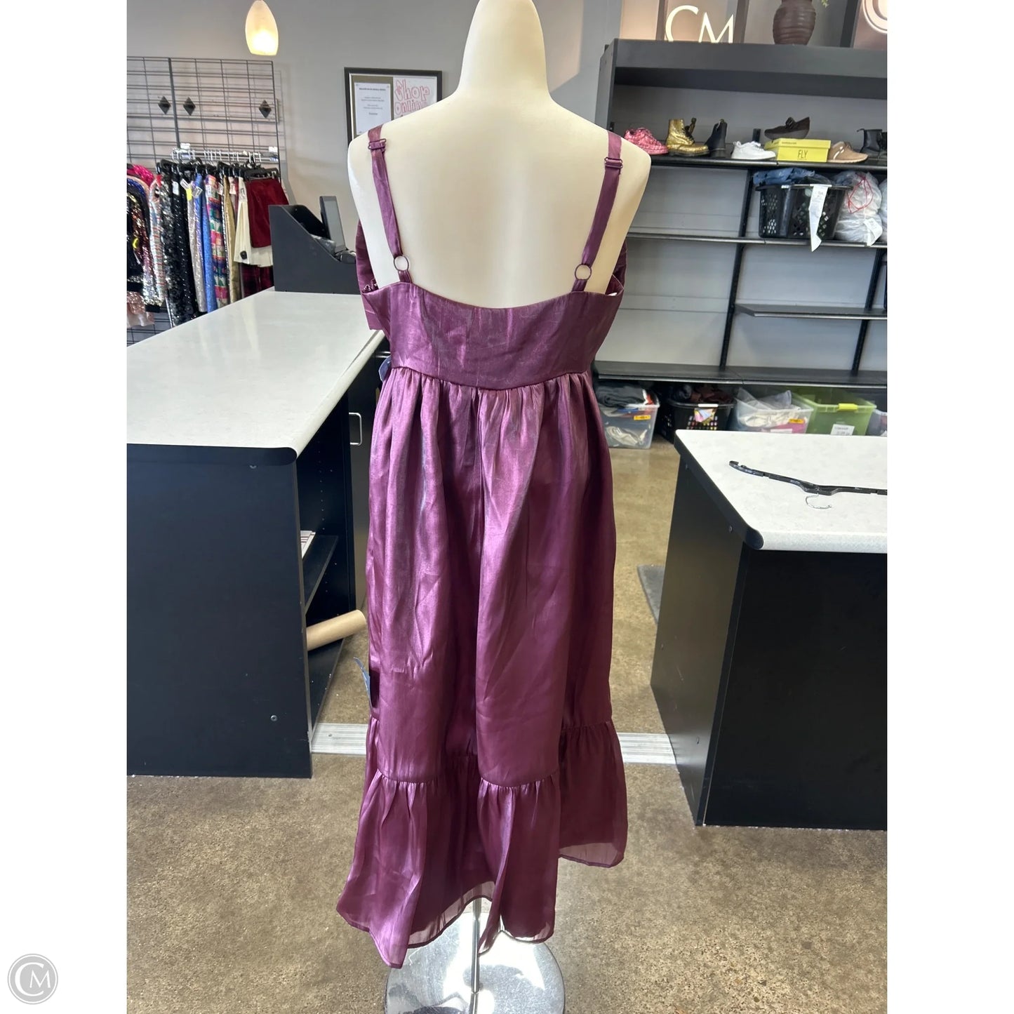 Dress Party Long By Lulus In Purple, Size: M