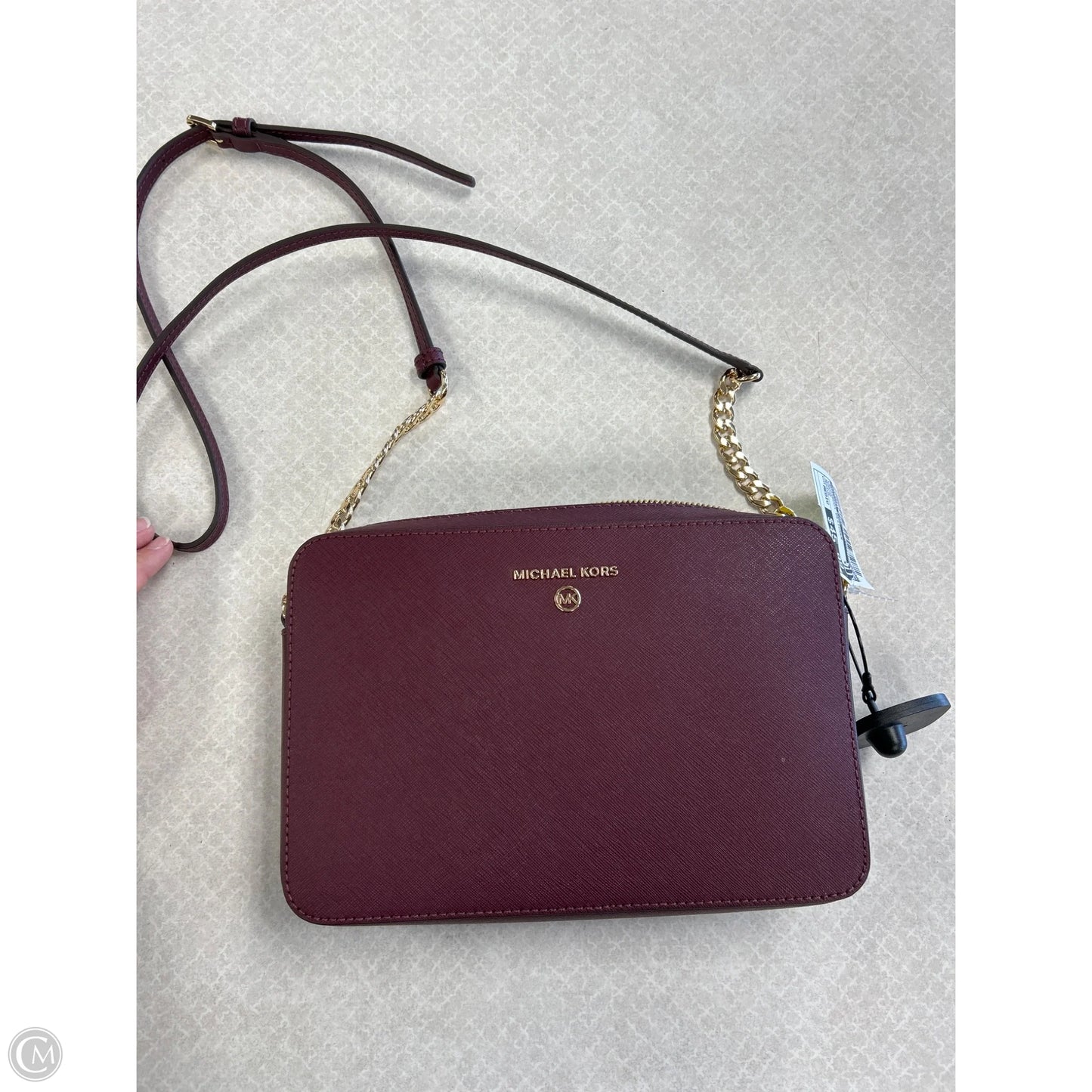 Crossbody Designer By Michael Kors, Size: Medium