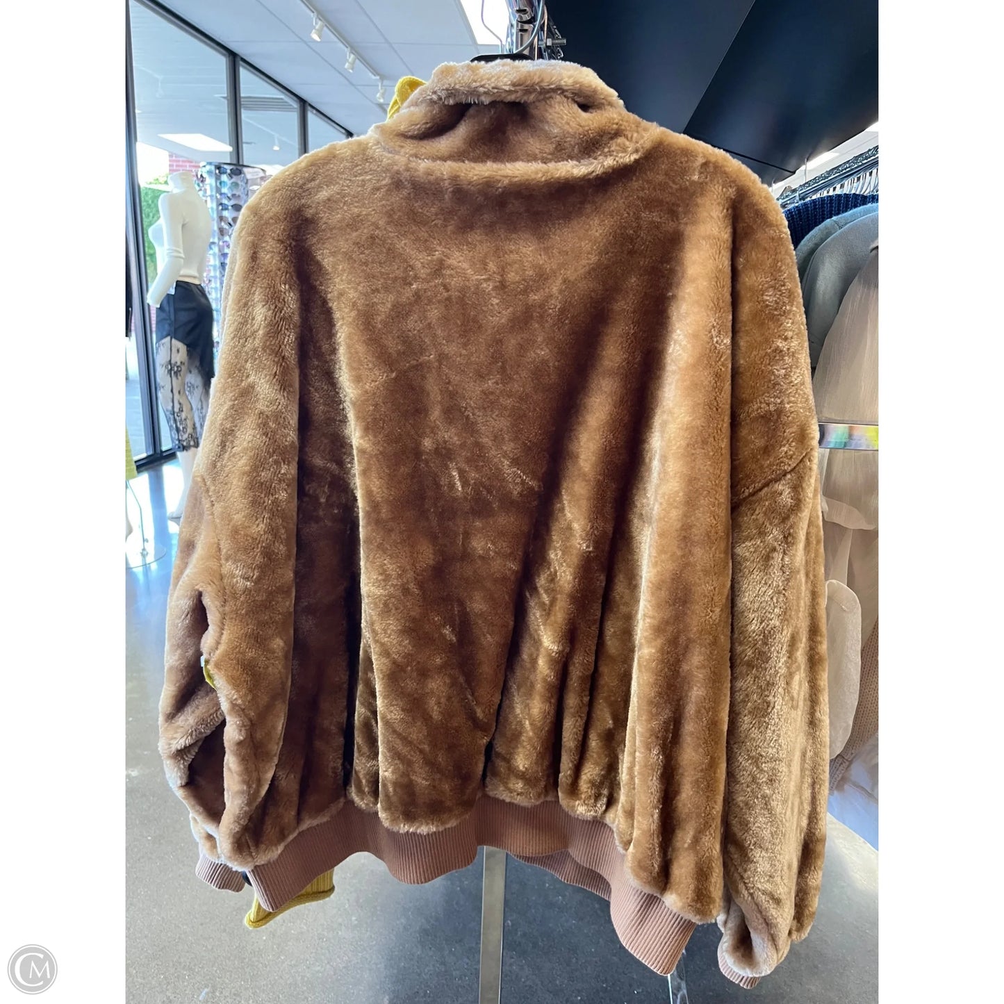 Jacket Designer By Ugg In Brown, Size: Xl