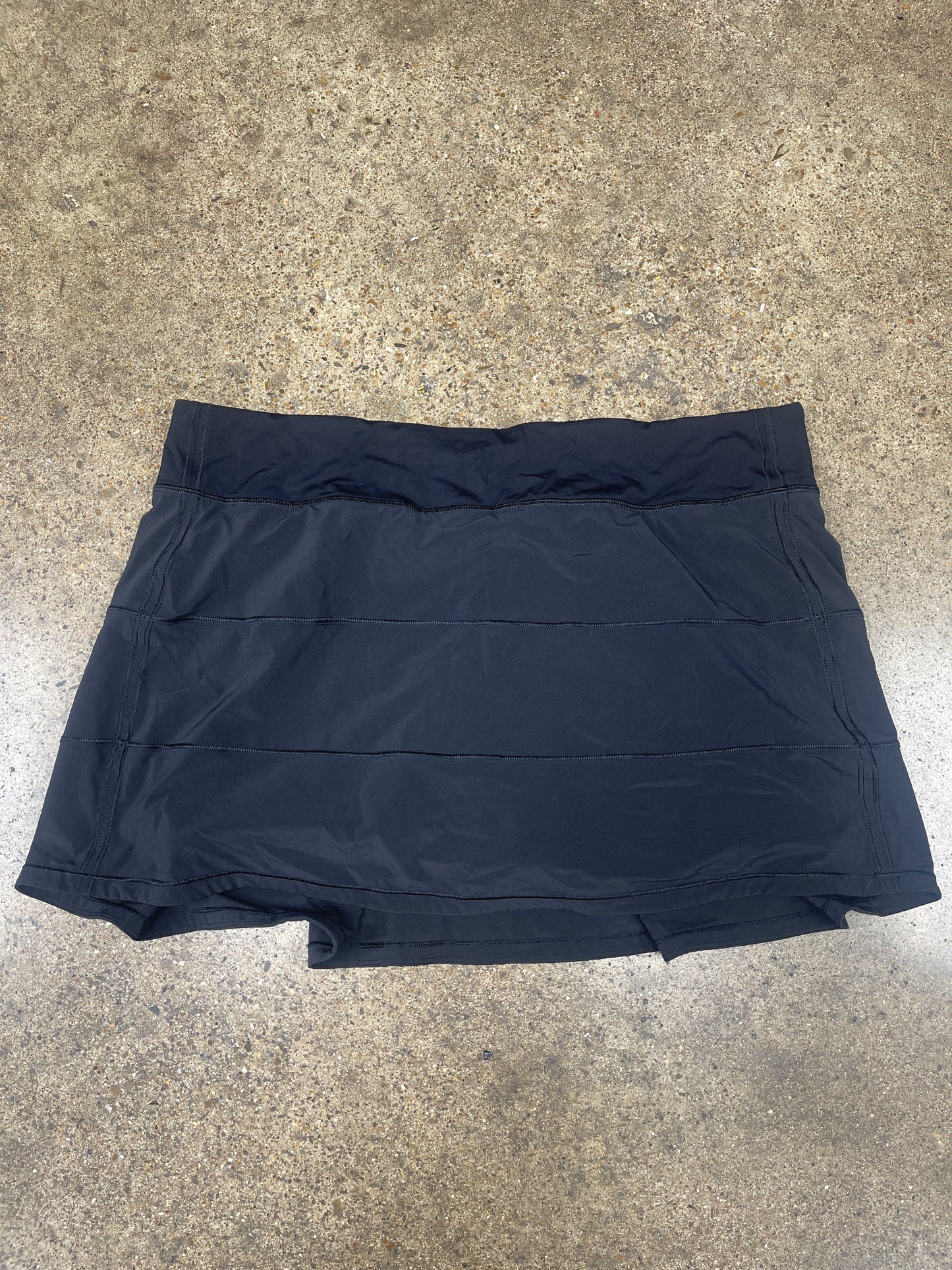 Athletic Skort By Lululemon In Black, Size:14