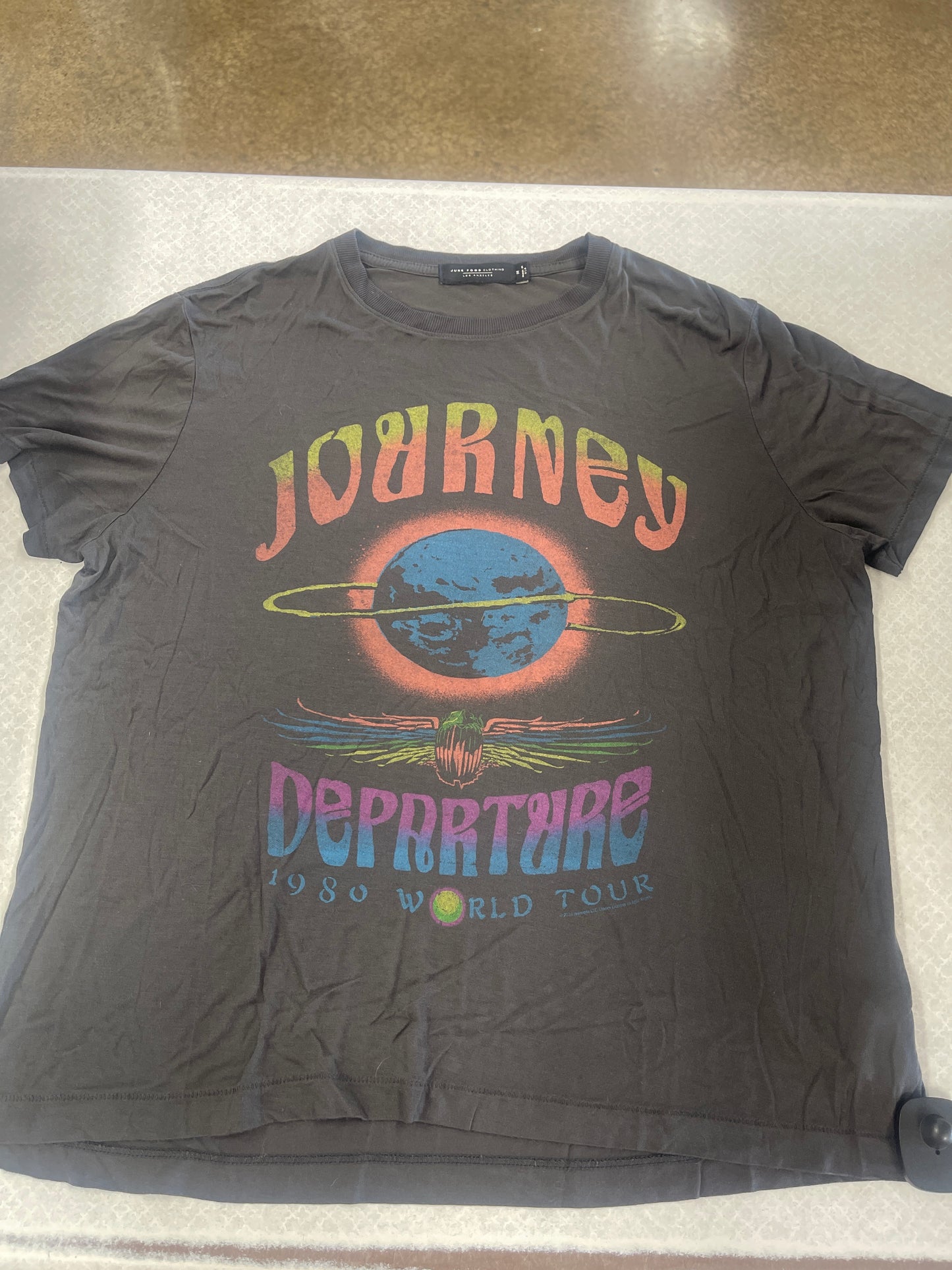 Top Ss By Junk Food In Grey, Size:M
