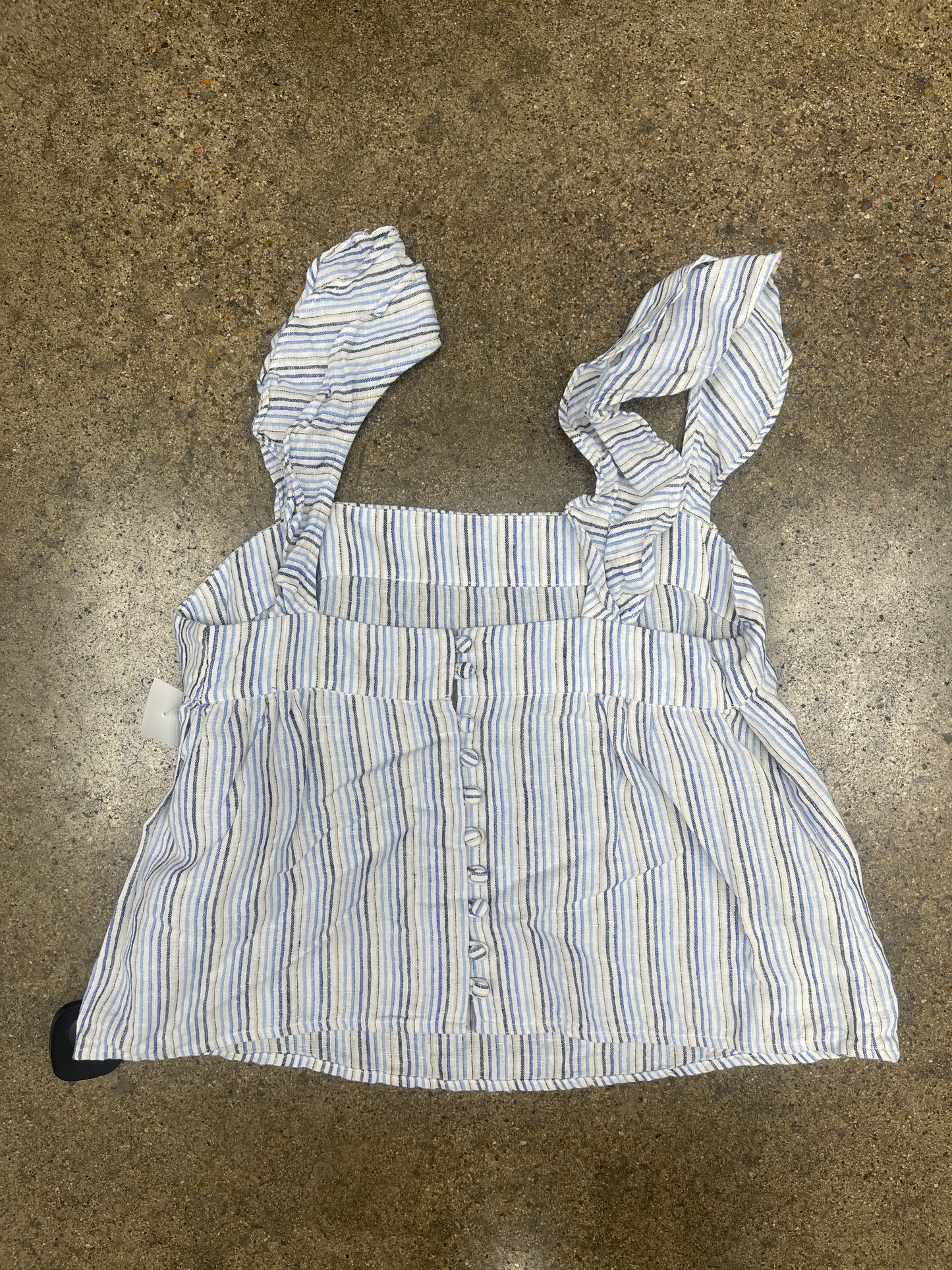 Top Sleeveless By Line & Dot In Striped Pattern, Size:S