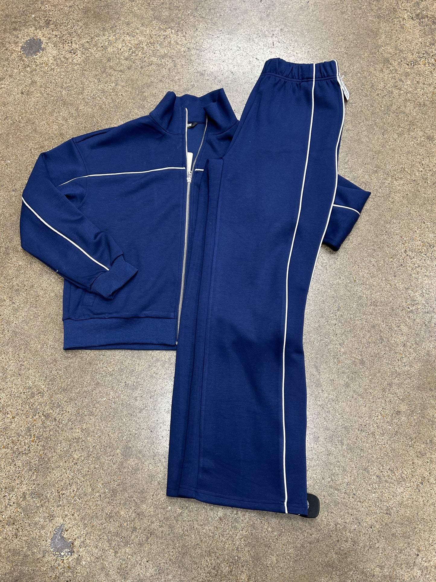 Lounge Set Pants By Btfbm In Navy, Size:M