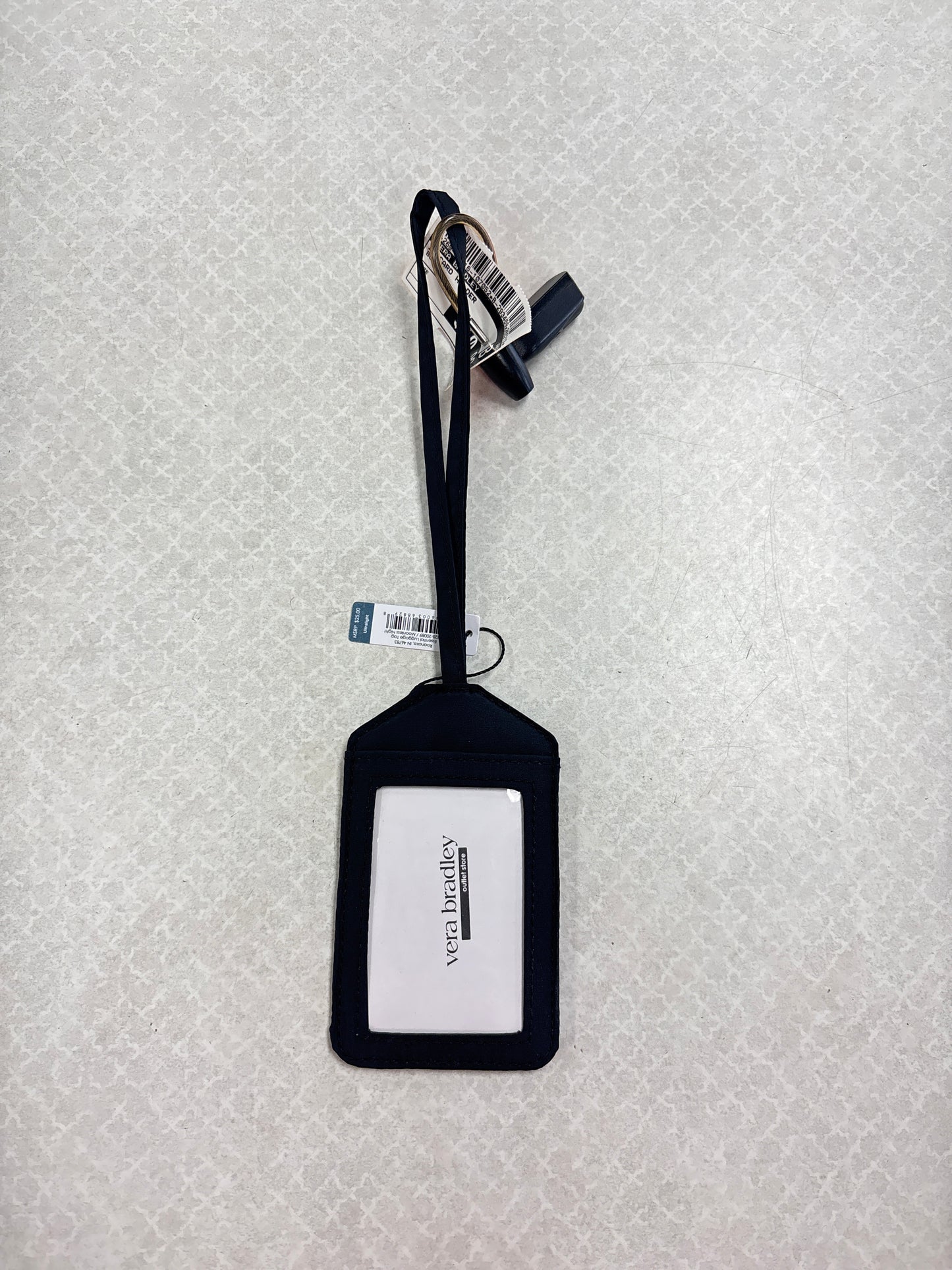 Id/Card Holder By Vera Bradley In Black