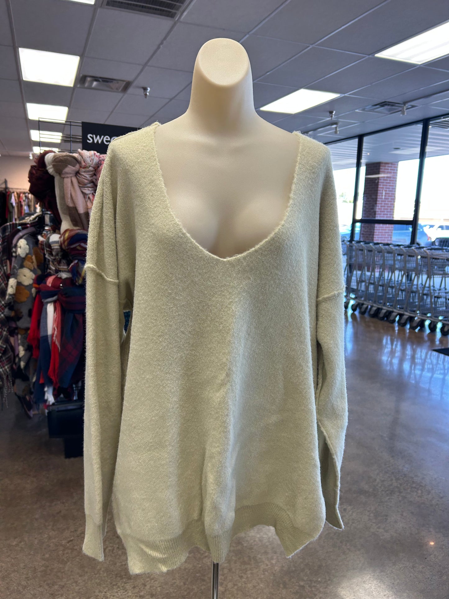 Sweater By Free People In Tan, Size:M