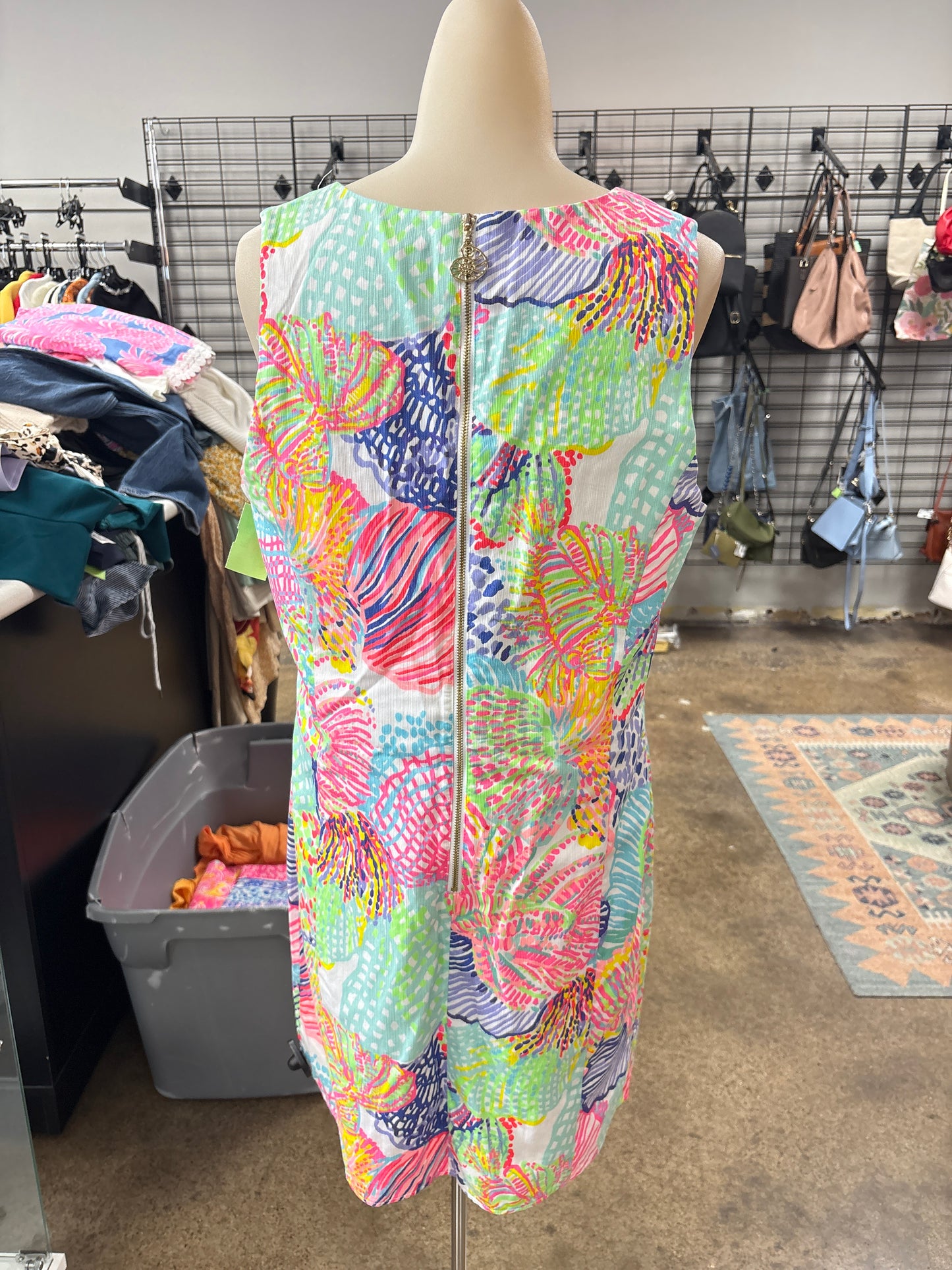 Dress Designer By Lilly Pulitzer In Multi, Size:12