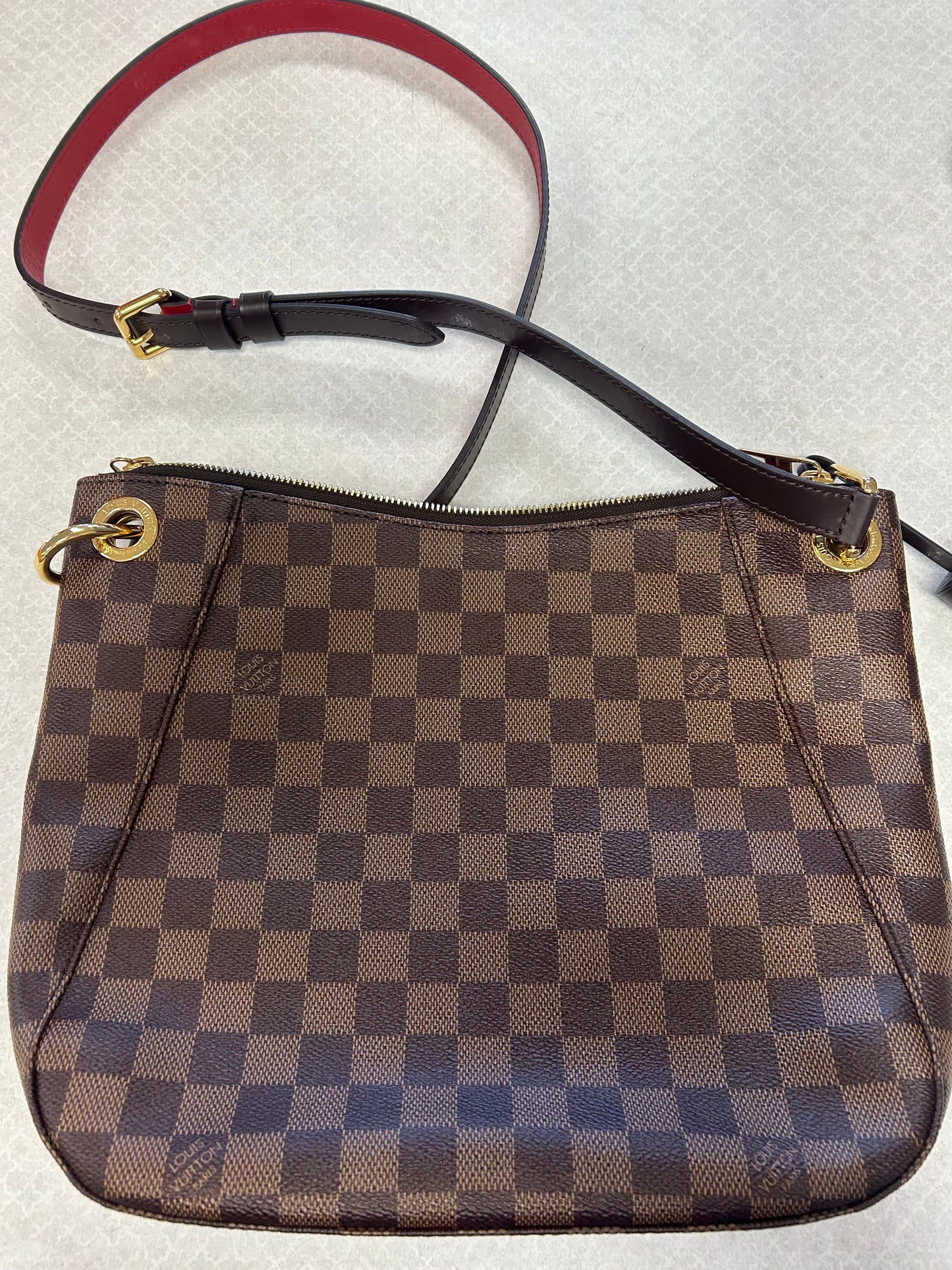 Crossbody Luxury Designer By Louis Vuitton In Brown, Size:Medium