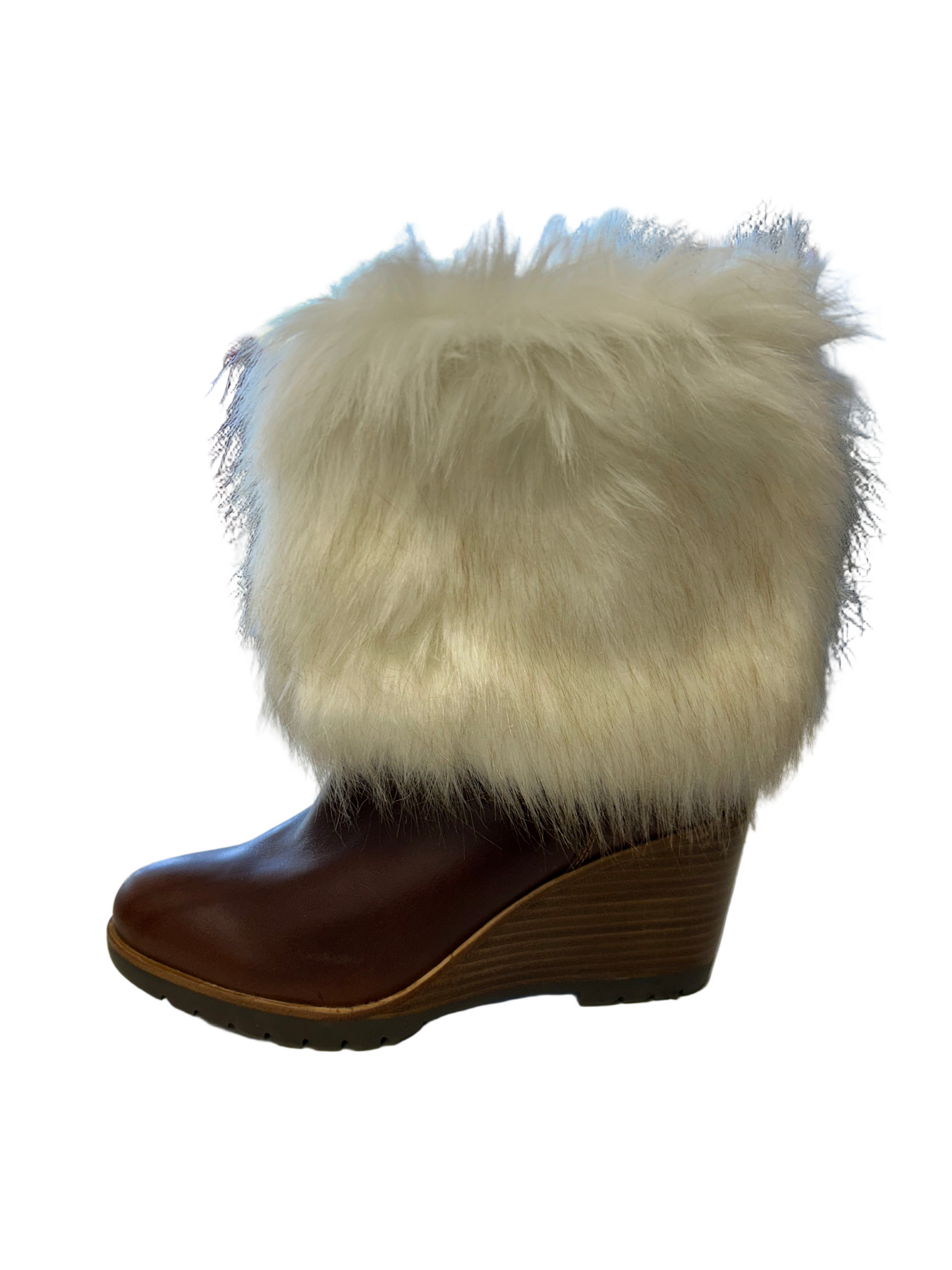 Boots Ankle Heels By Sorel In Brown, Size:8