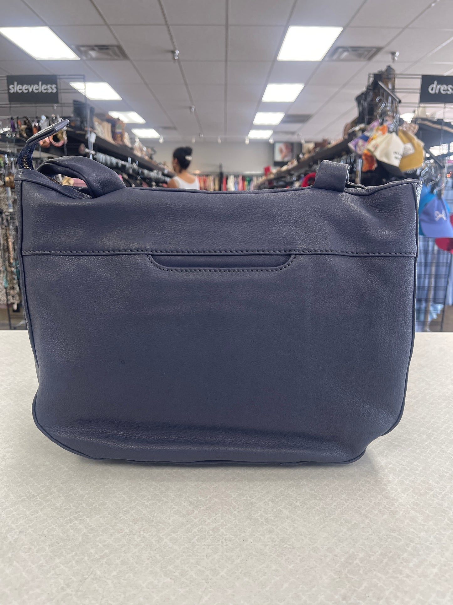 Handbag By Hobo Intl In Blue, Size:Medium