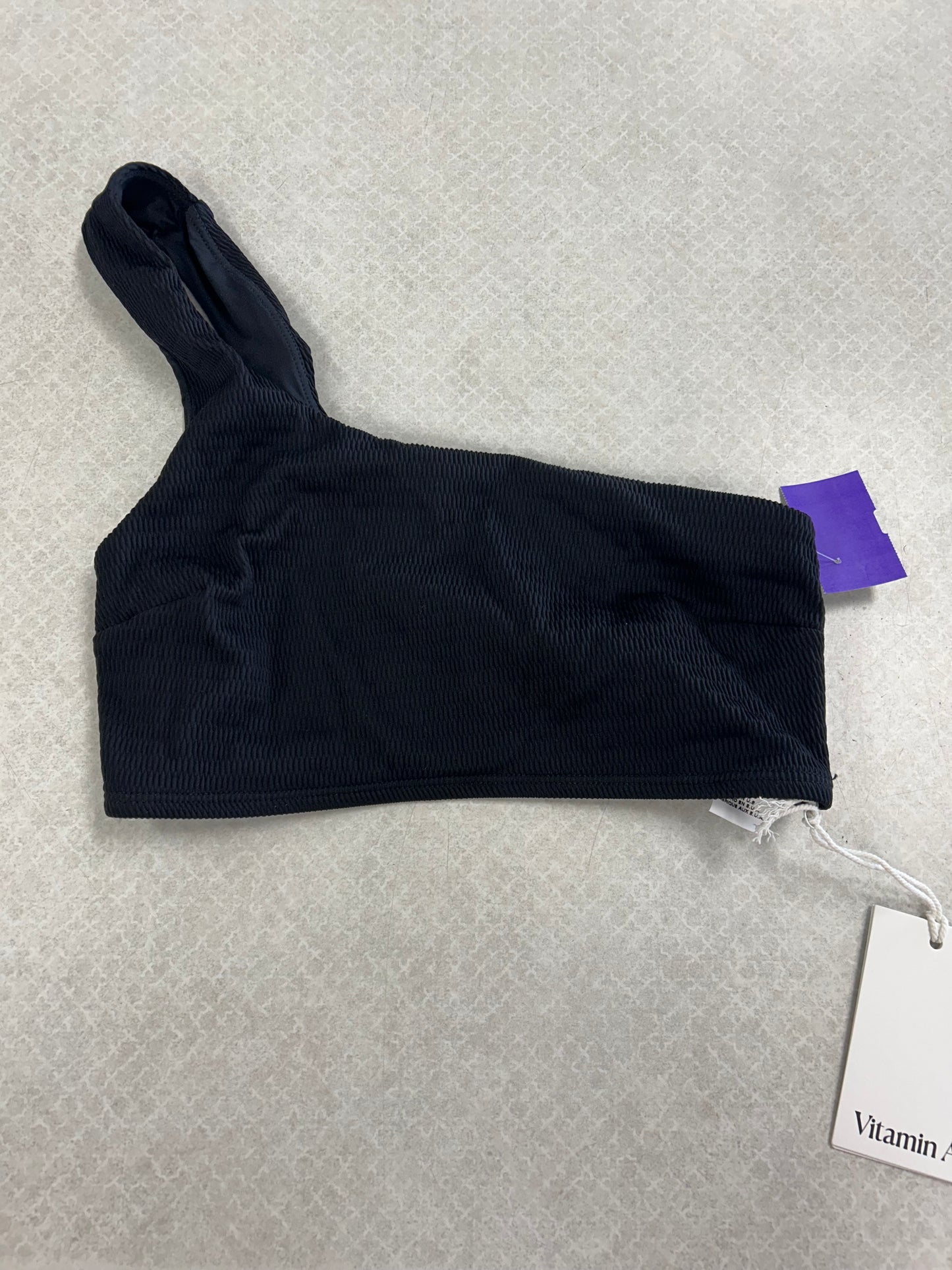 Swimsuit Top By Vitamin A In Black, Size:M