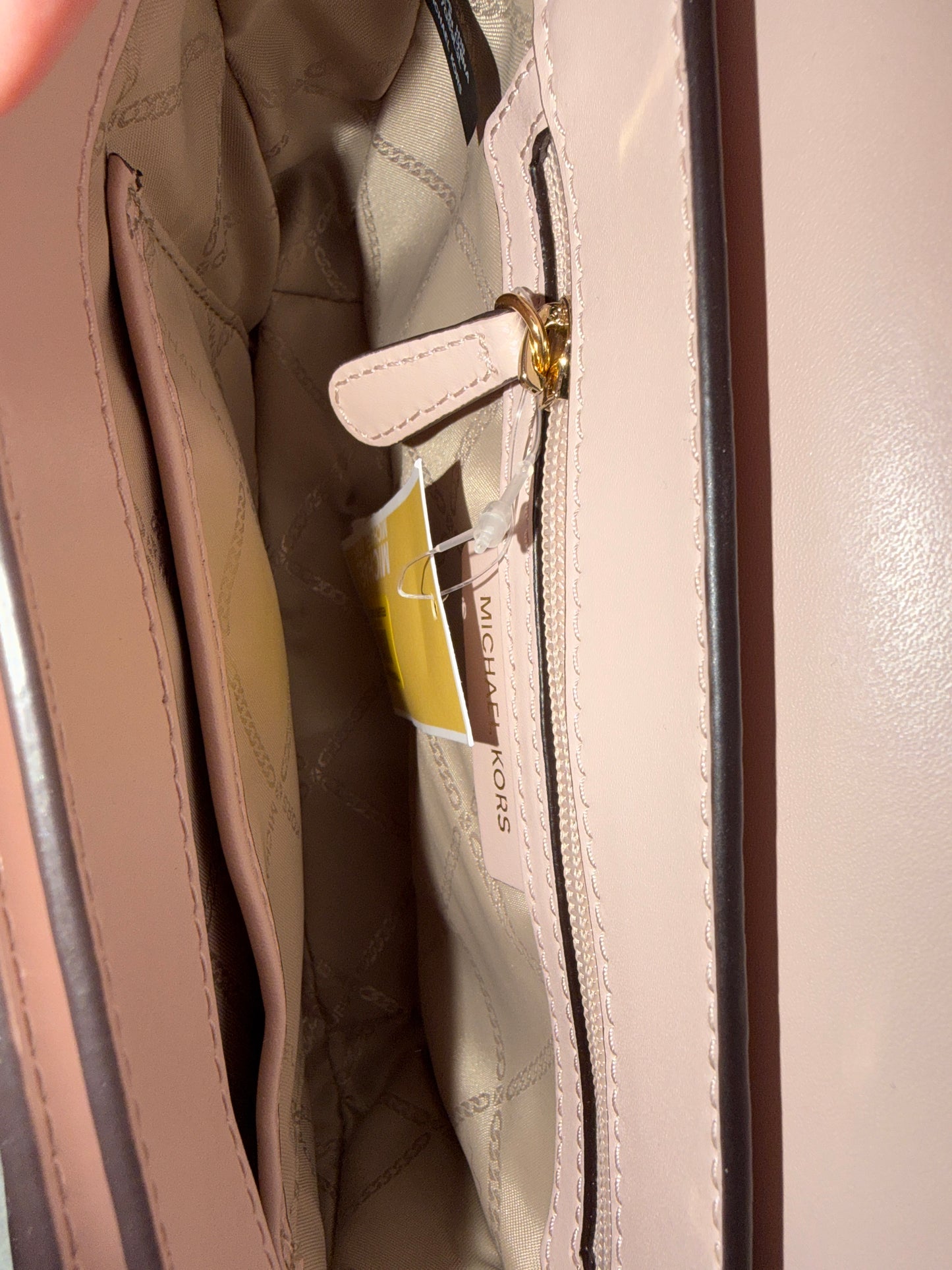 Crossbody Designer By Michael Kors In Pink, Size:Medium
