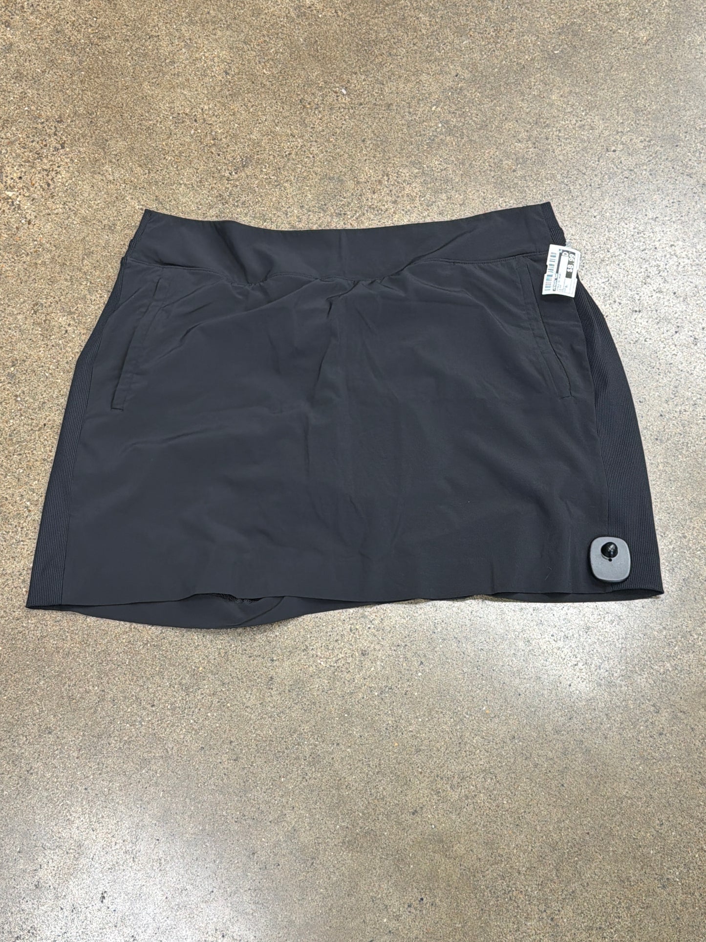 Athletic Skort By Members Mark In Black, Size:Xl