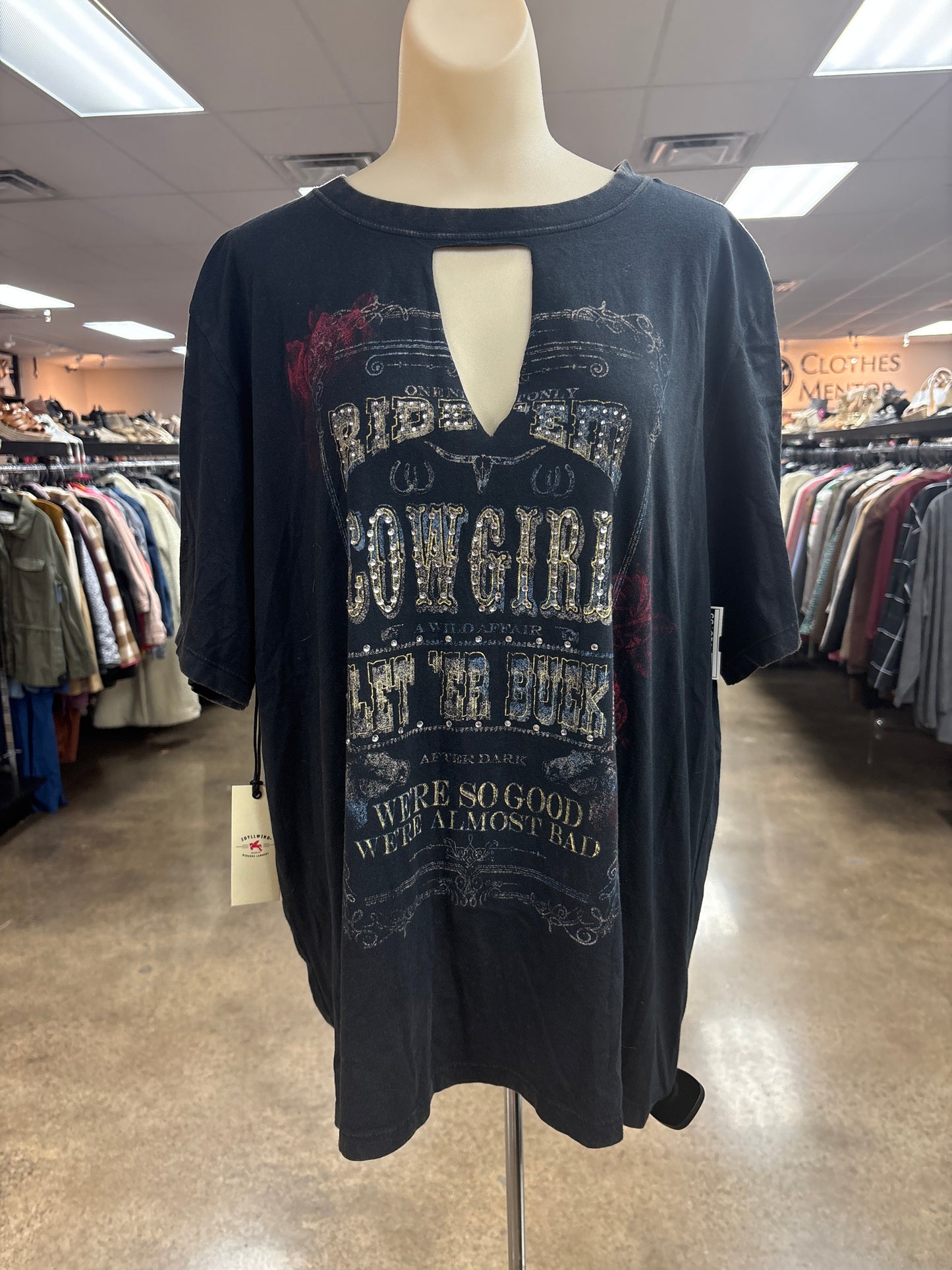 Top Ss By Idyllwind In Grey, Size:Xl
