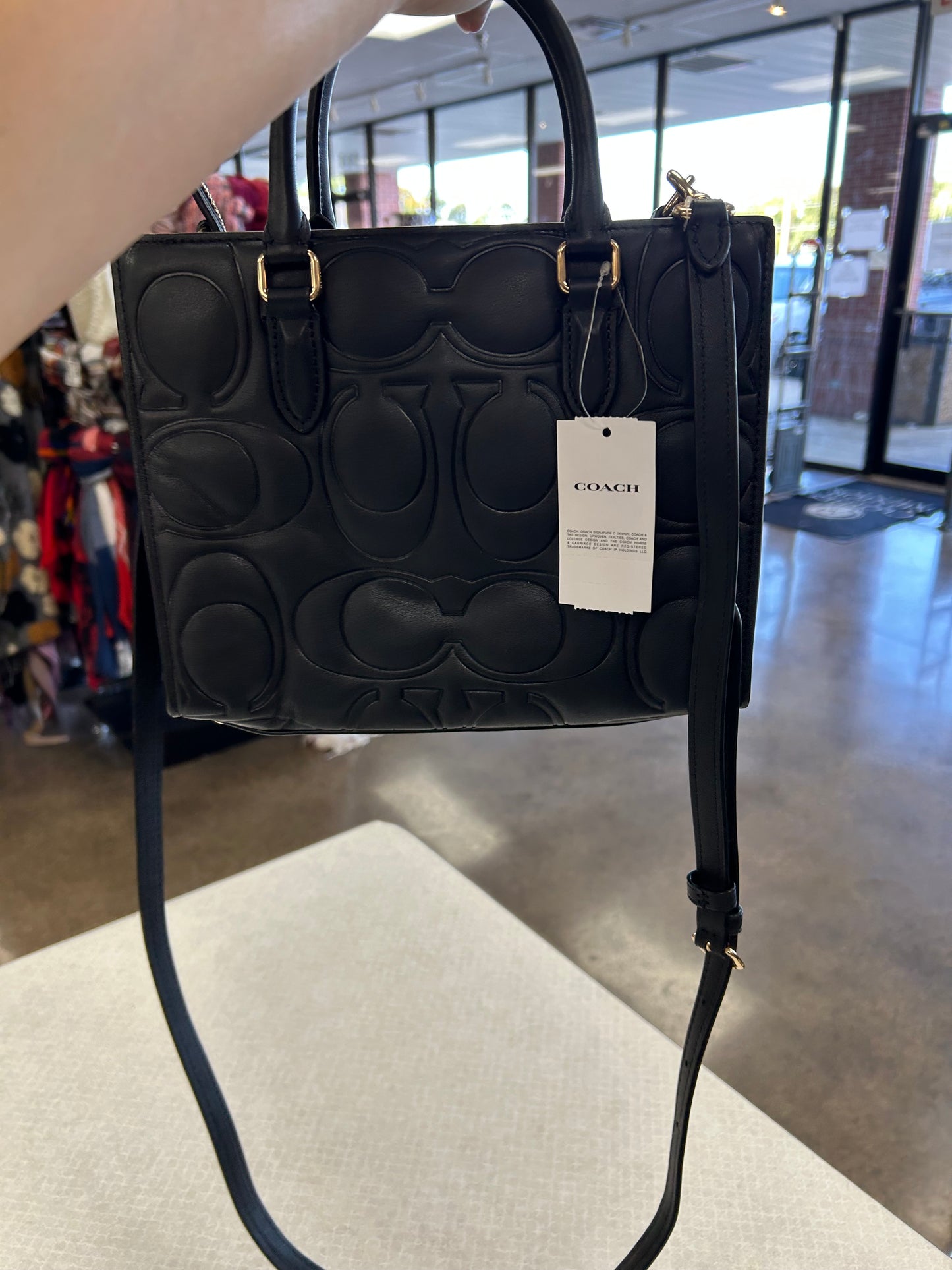 Crossbody Designer By Coach In Black, Size:Small