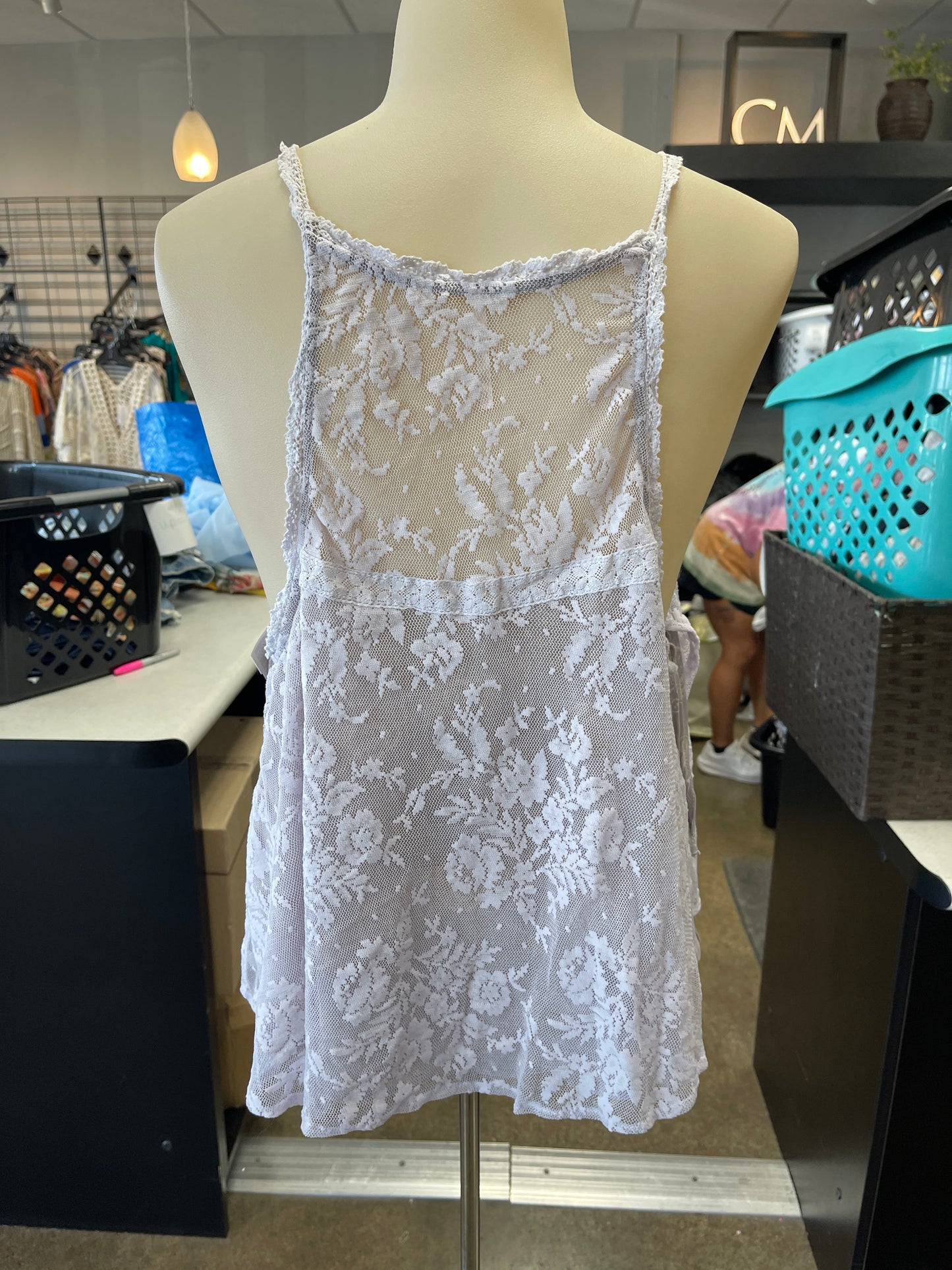 Top Sleeveless By Free People In Purple, Size:S