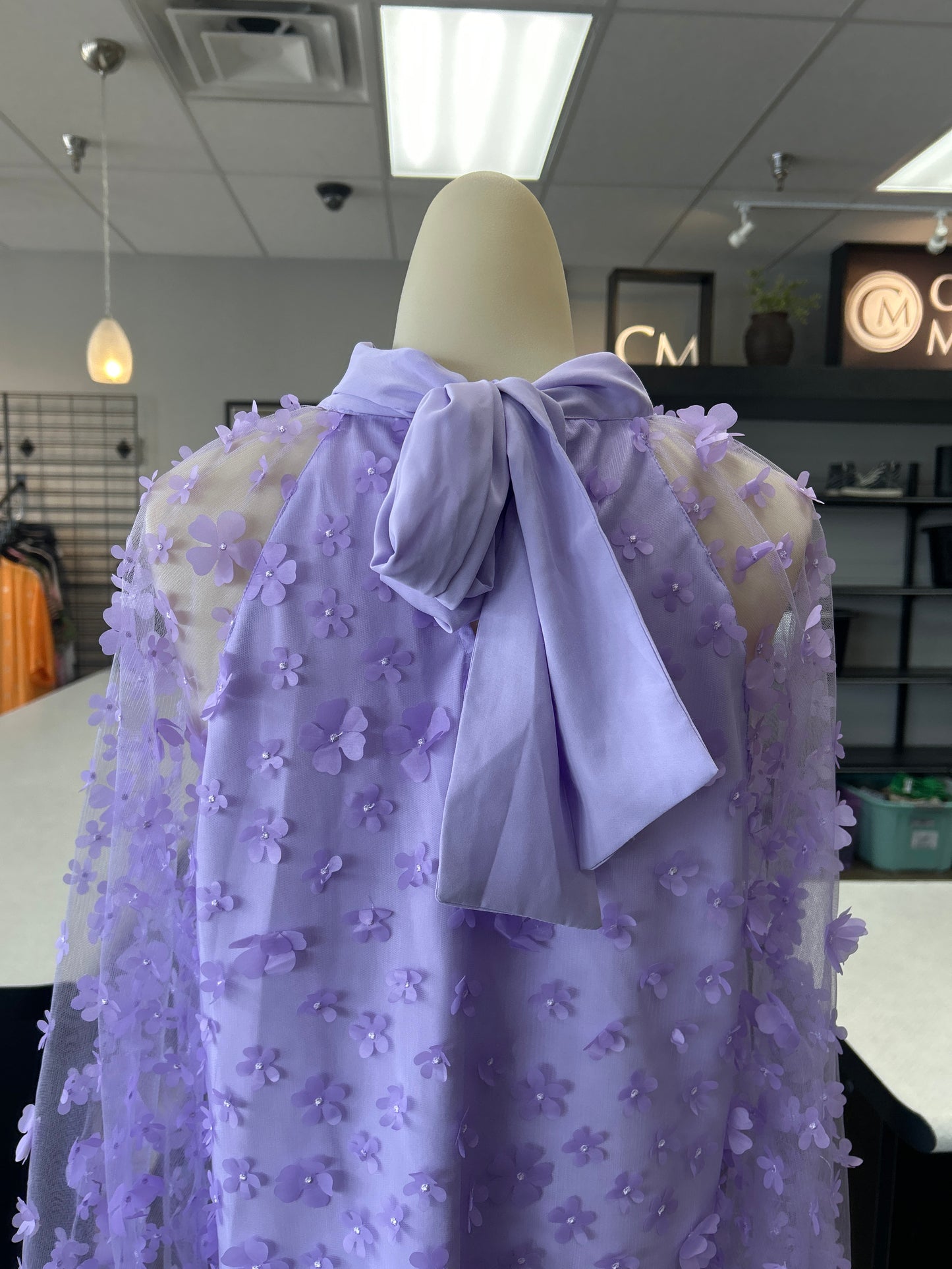 Top Ls By Entro In Purple, Size:M