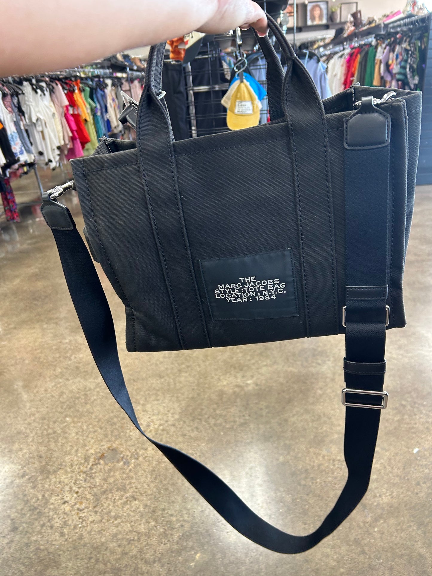 Tote Designer By Marc By Marc Jacobs In Black, Size:Small