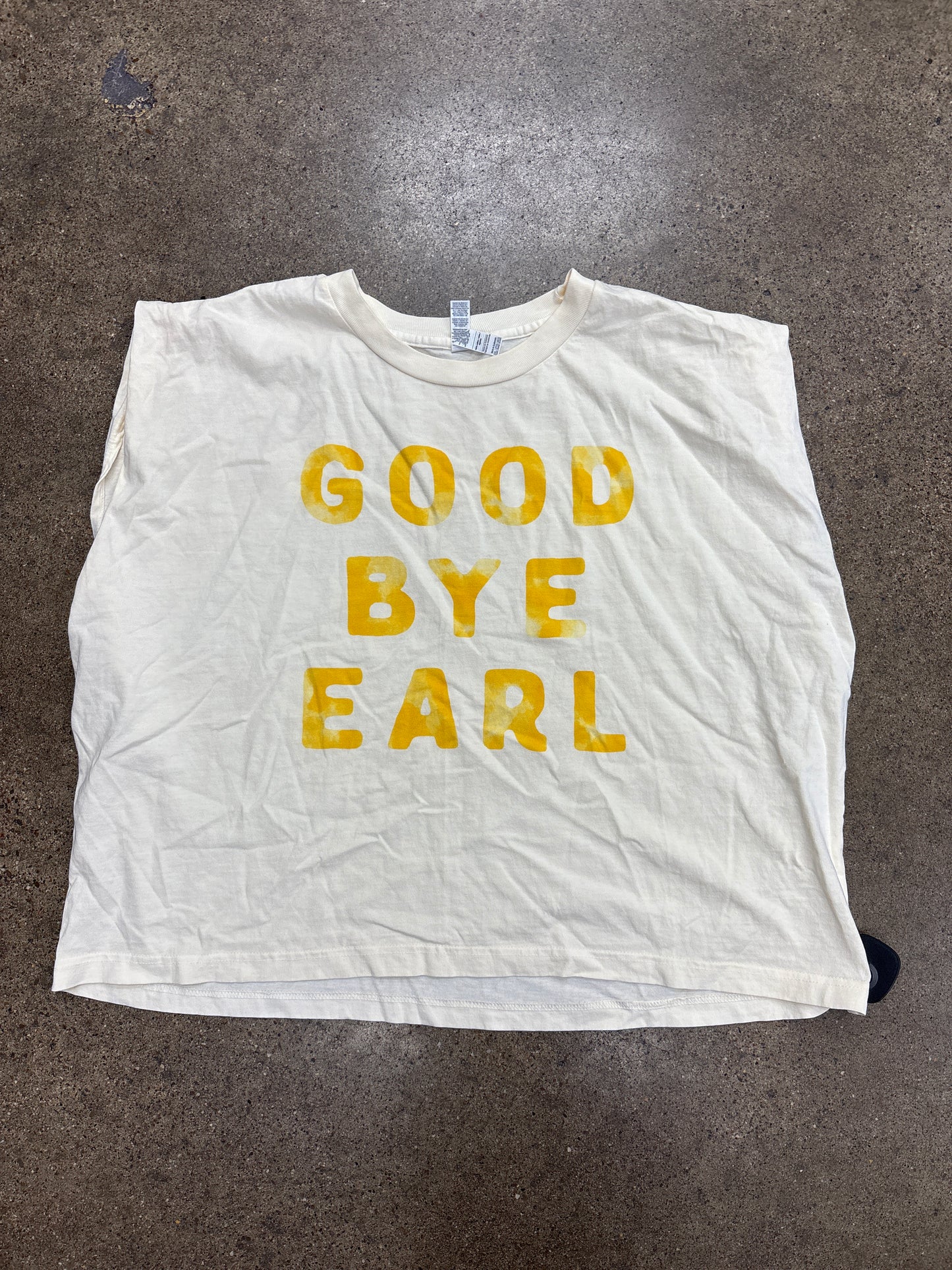 Top Ss By American Apparel In Yellow, Size:2X