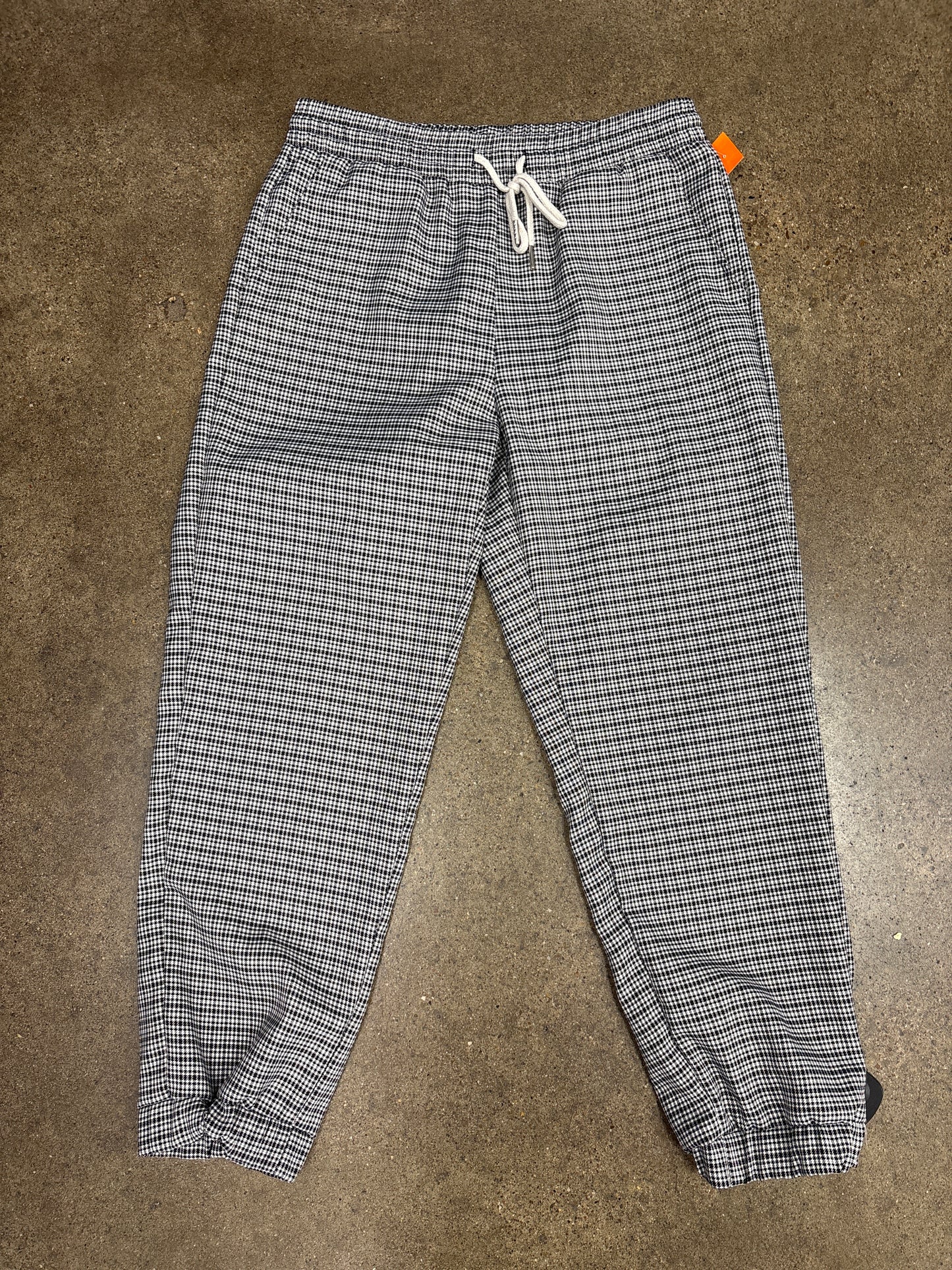 Pants Joggers By Miss Love In Black & White, Size:L