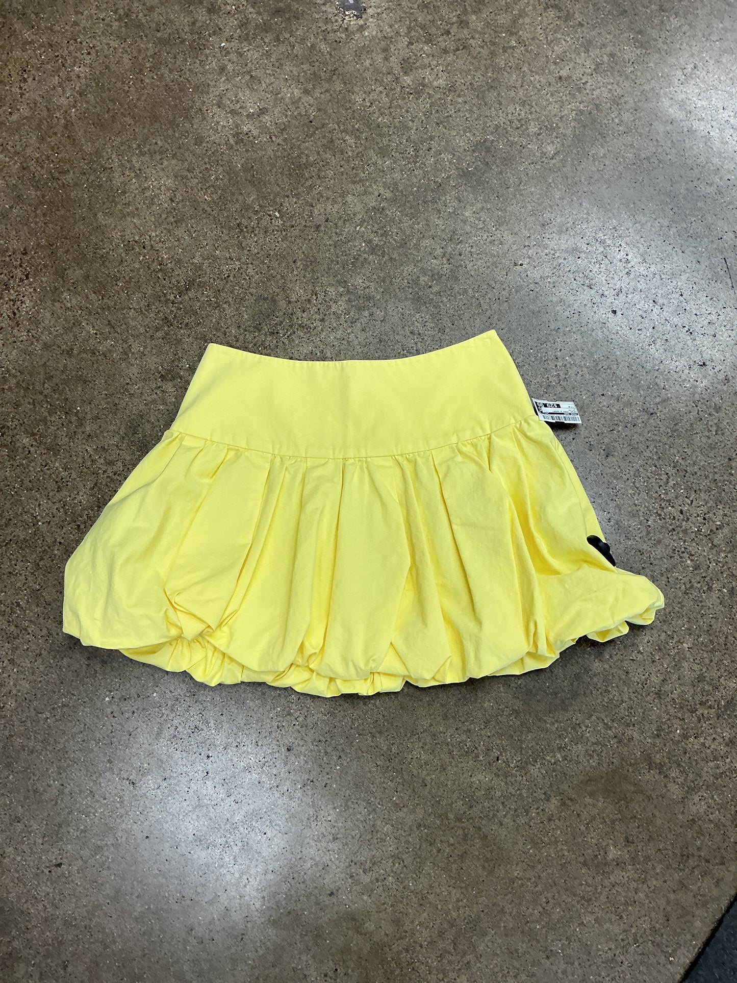 Skirt Mini & Short By Mare Mare In Yellow, Size:M