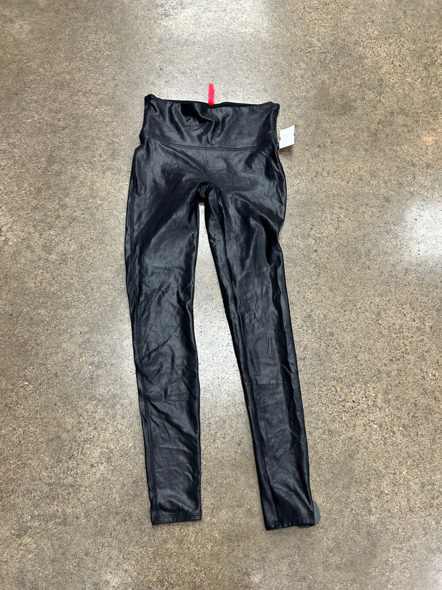 Athletic Leggings By Spanx In Black, Size:M