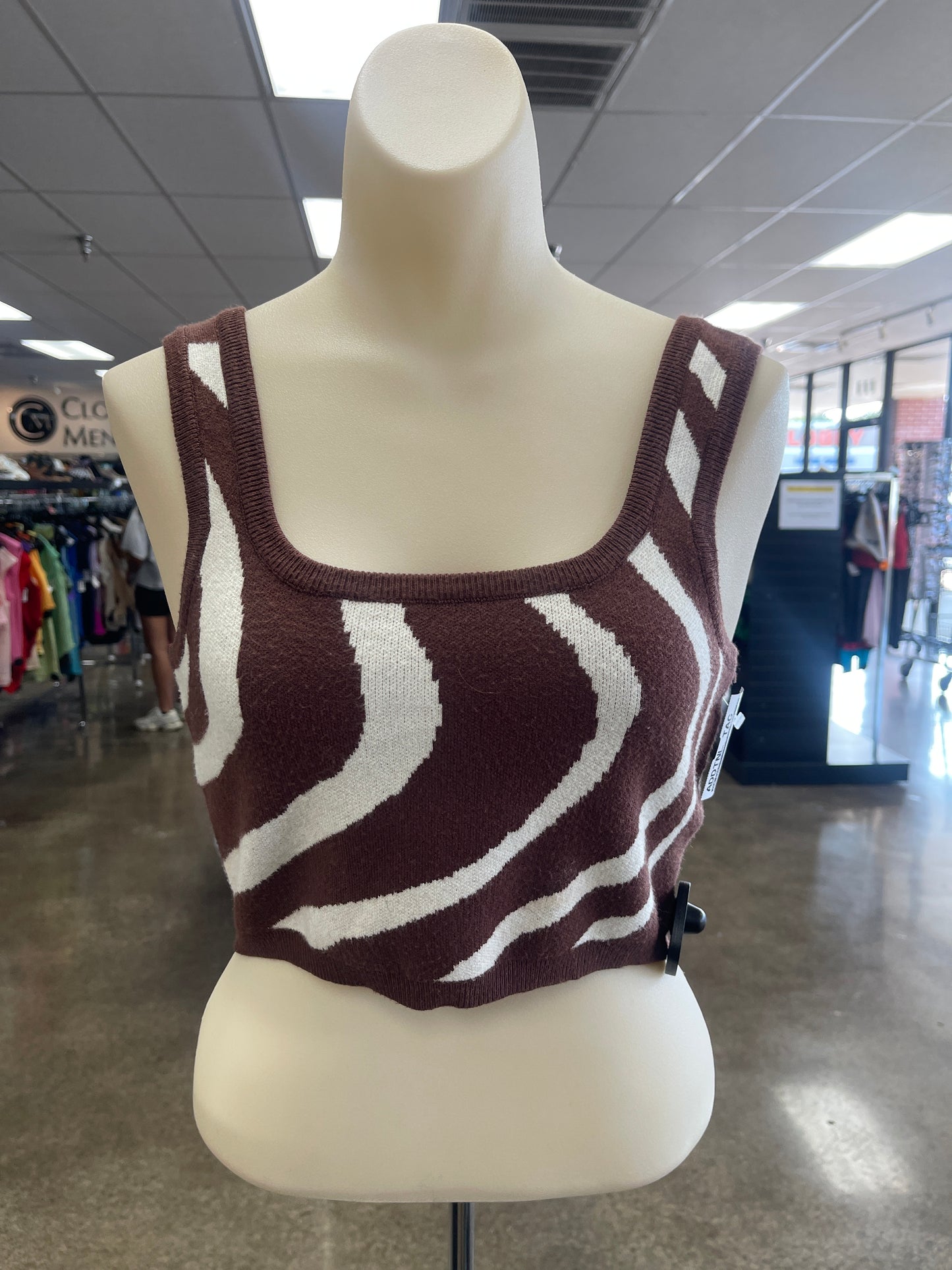 Sweater 2Pc By Le Lis In Brown & Cream, Size:M