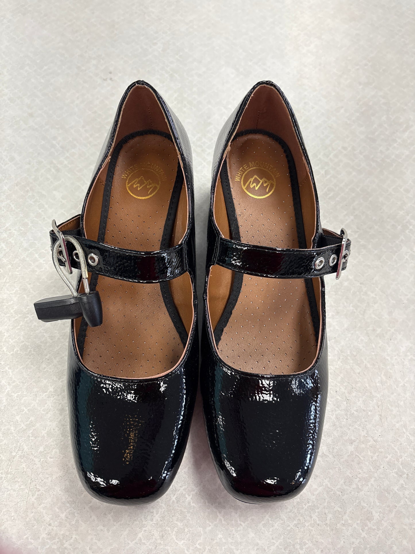 Shoes Heels Block By White Mountain In Black, Size:9