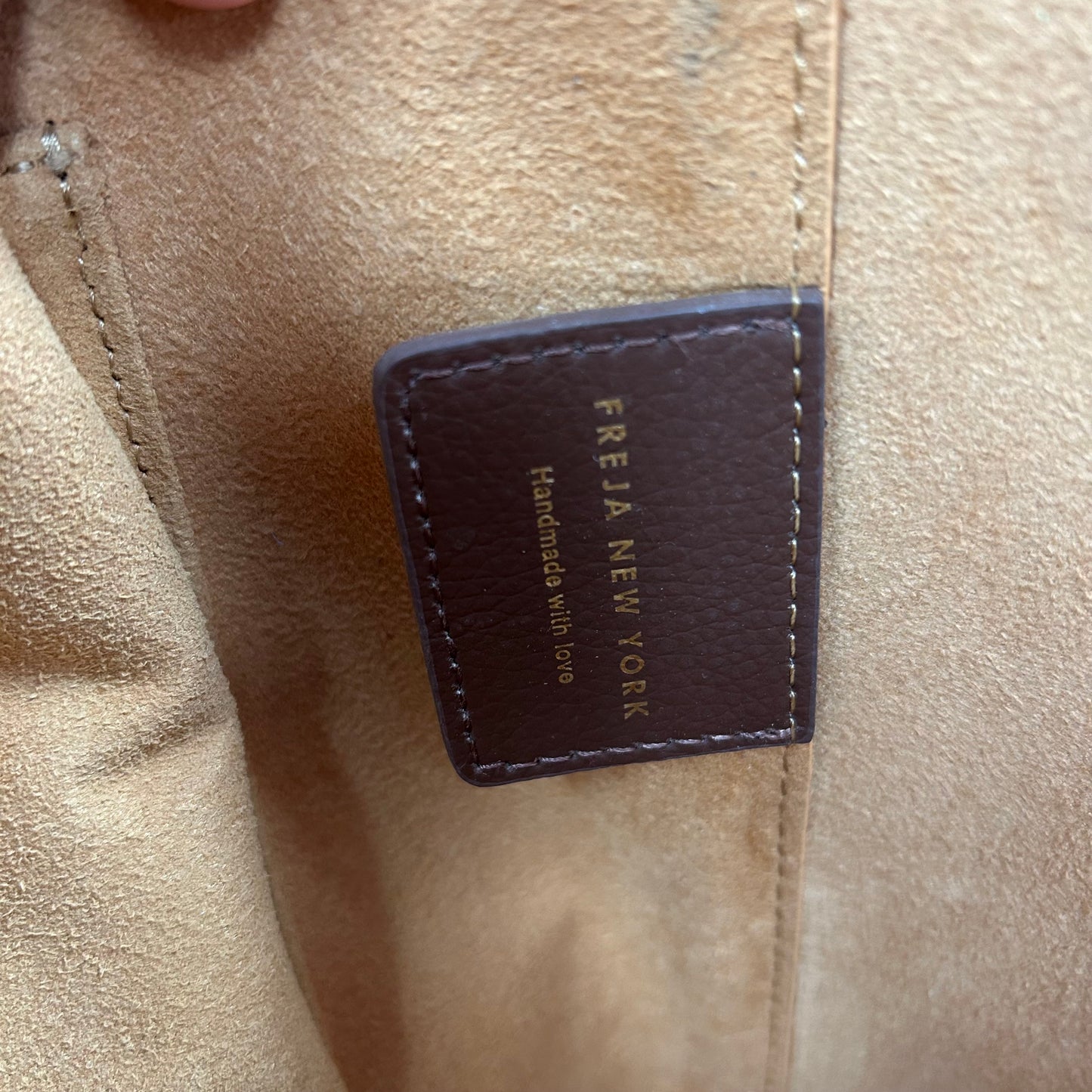 Handbag By Clothes Mentor In Tan, Size:Large