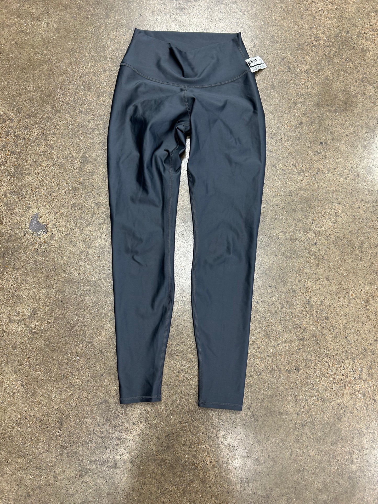 Athletic Leggings By Alo In Grey, Size:M