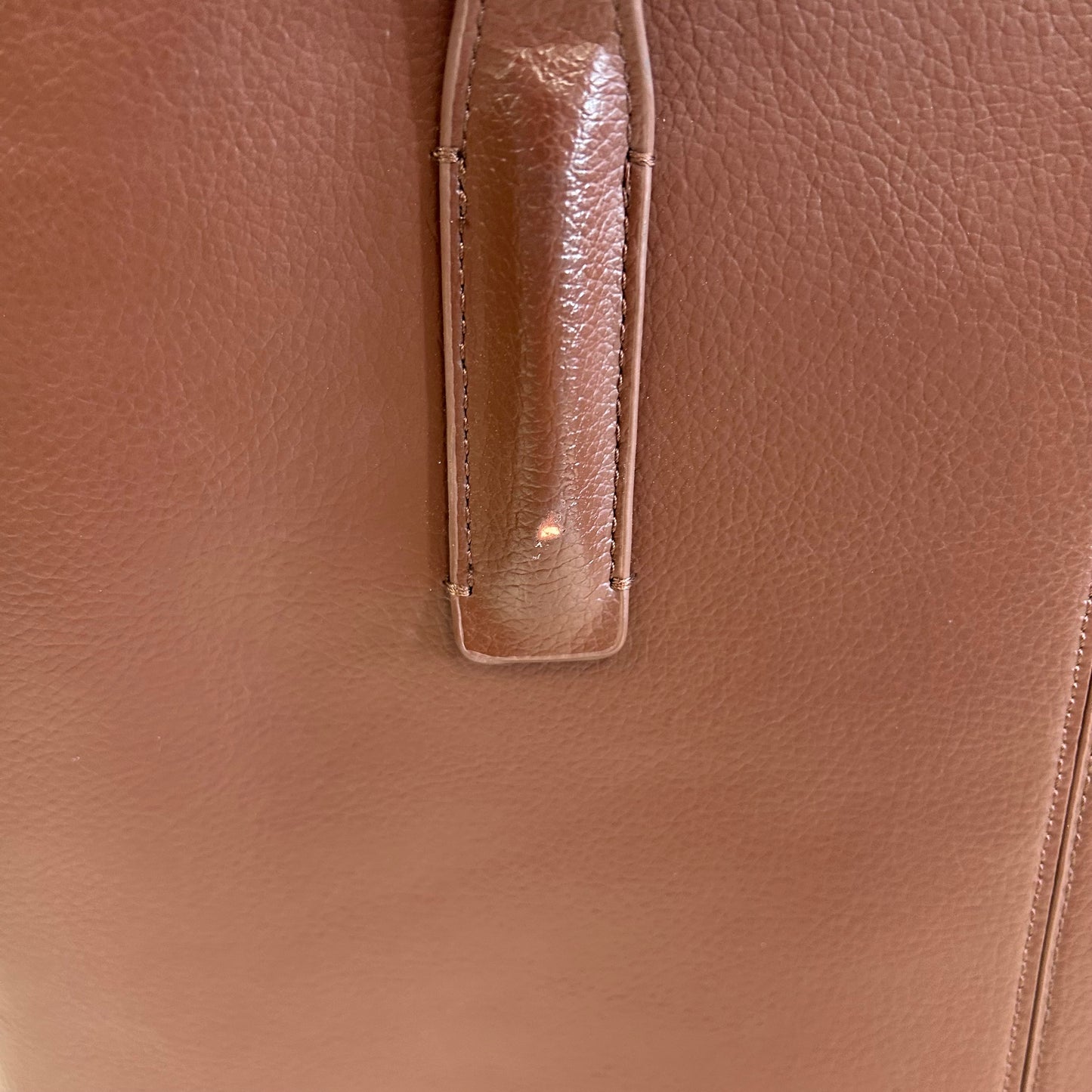 Handbag By Clothes Mentor In Tan, Size:Large