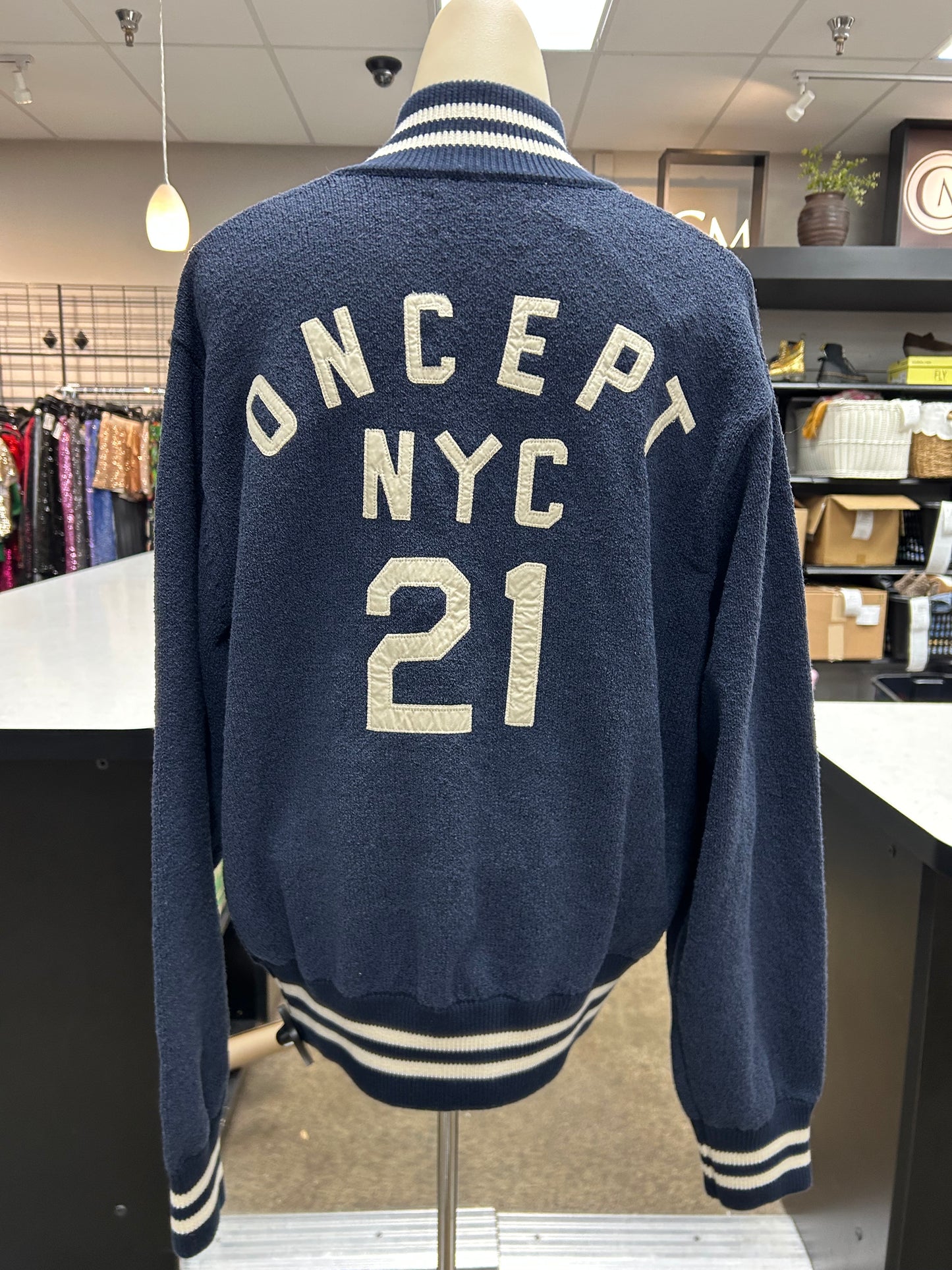 Jacket Other By ONCEPT In Blue, Size:S