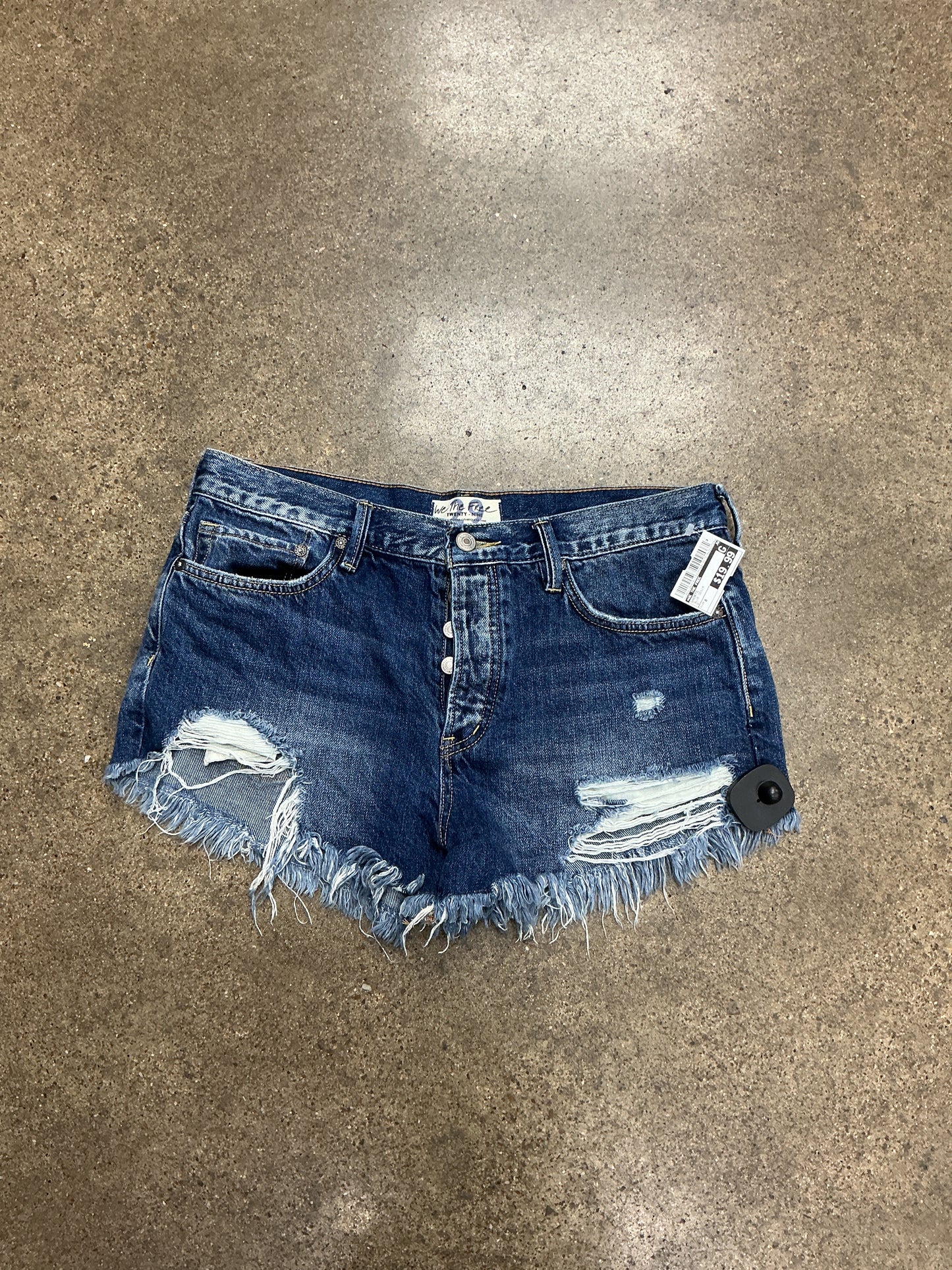 Shorts By We The Free In Blue Denim, Size:8