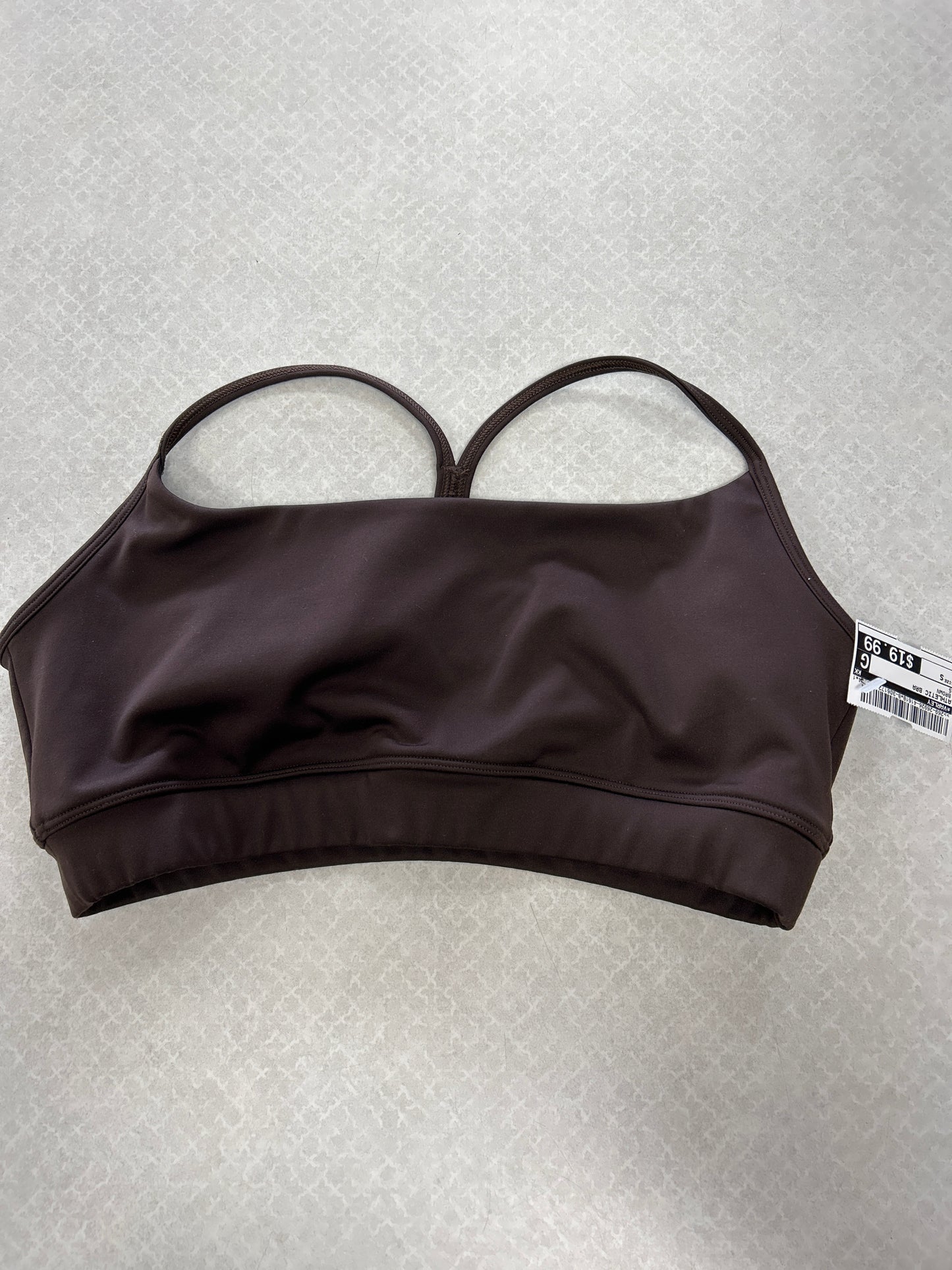 Athletic Bra By Varley In Brown, Size:S