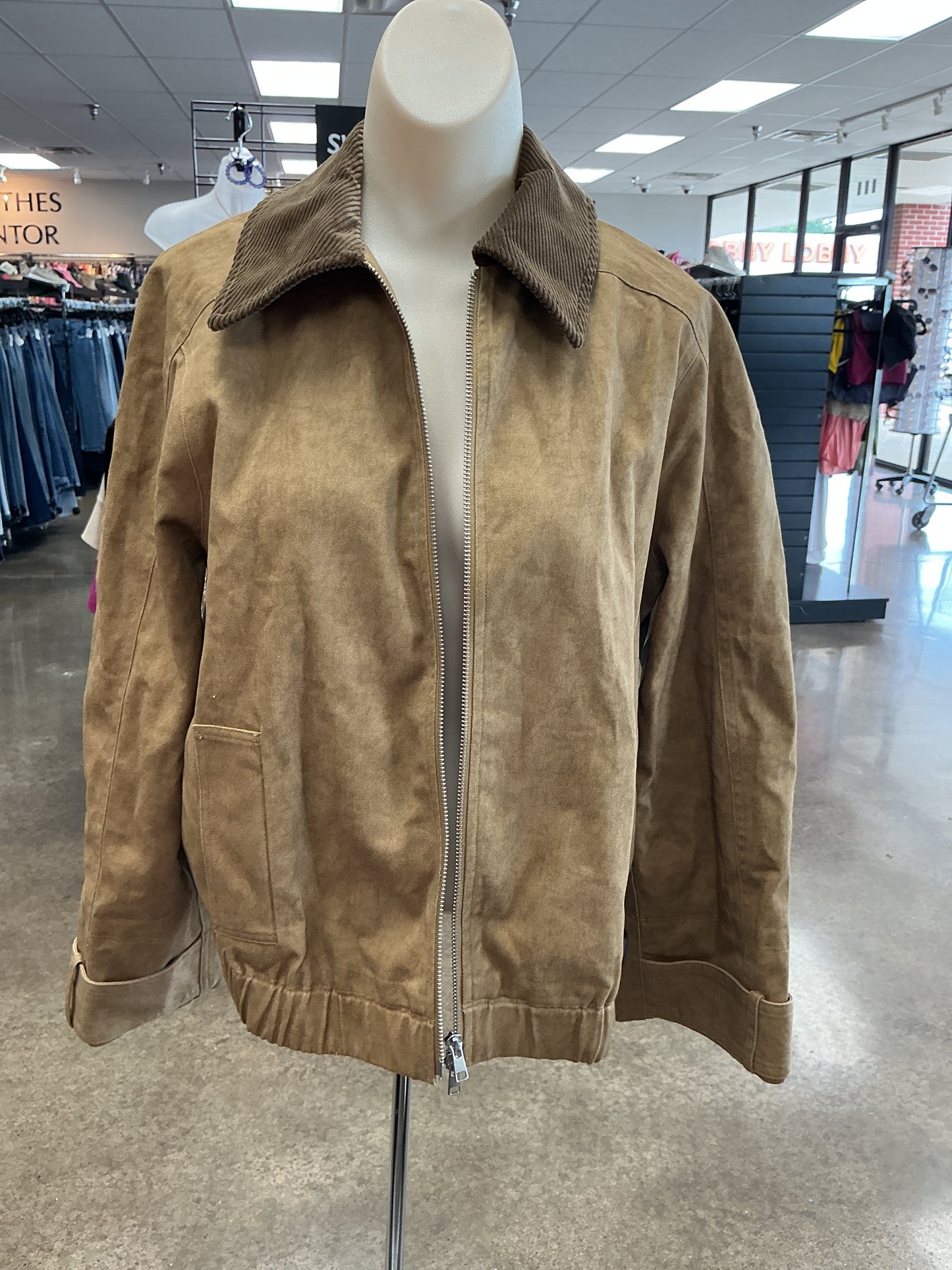 Jacket Other By Rails In Brown, Size:Xs