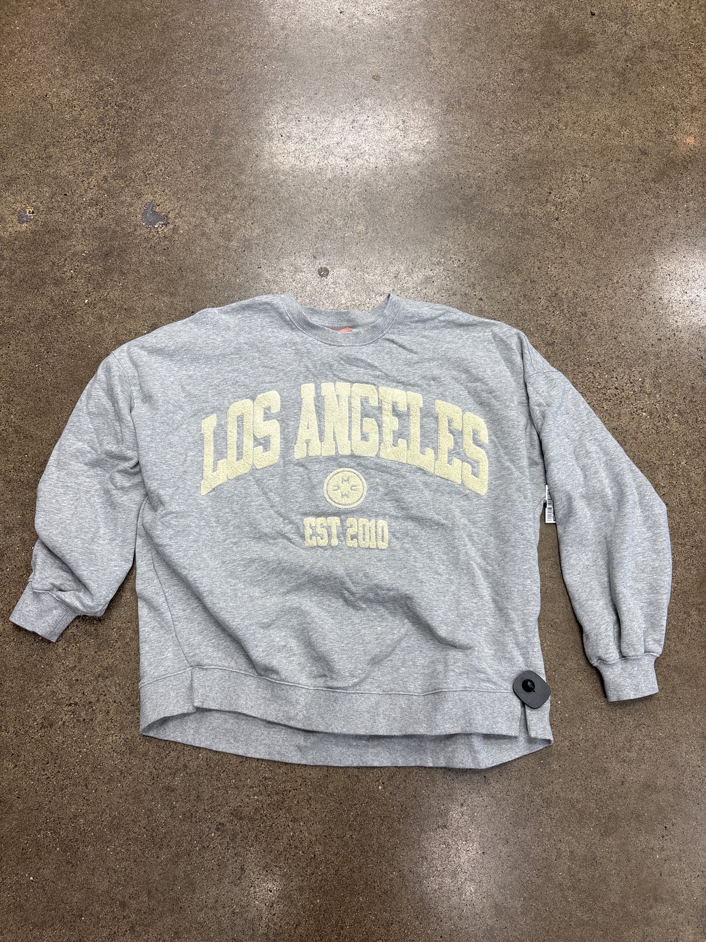 Sweatshirt Crewneck By Mumu In Grey, Size:M