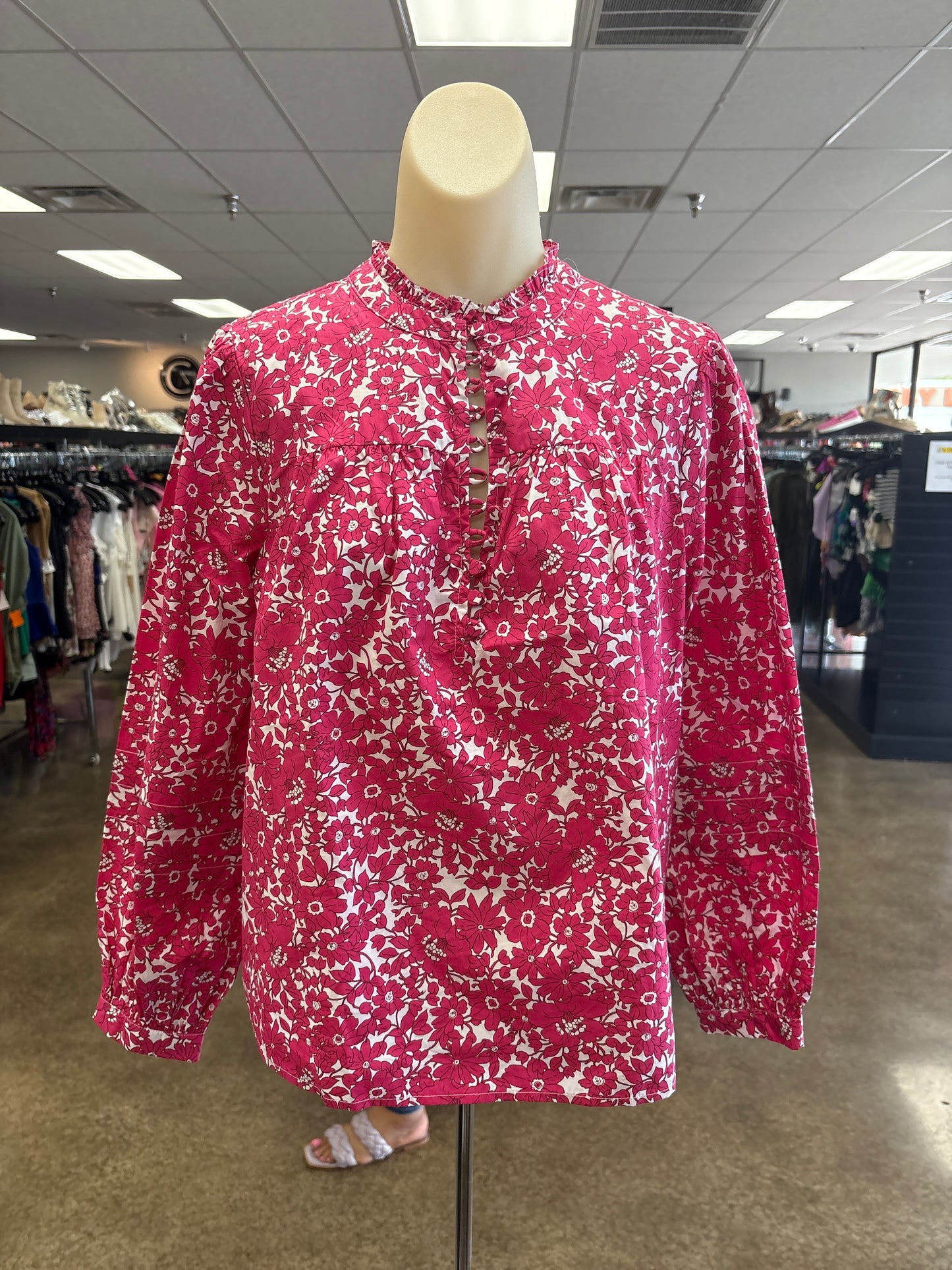 Top Ls By J. Crew In Pink, Size:Xs