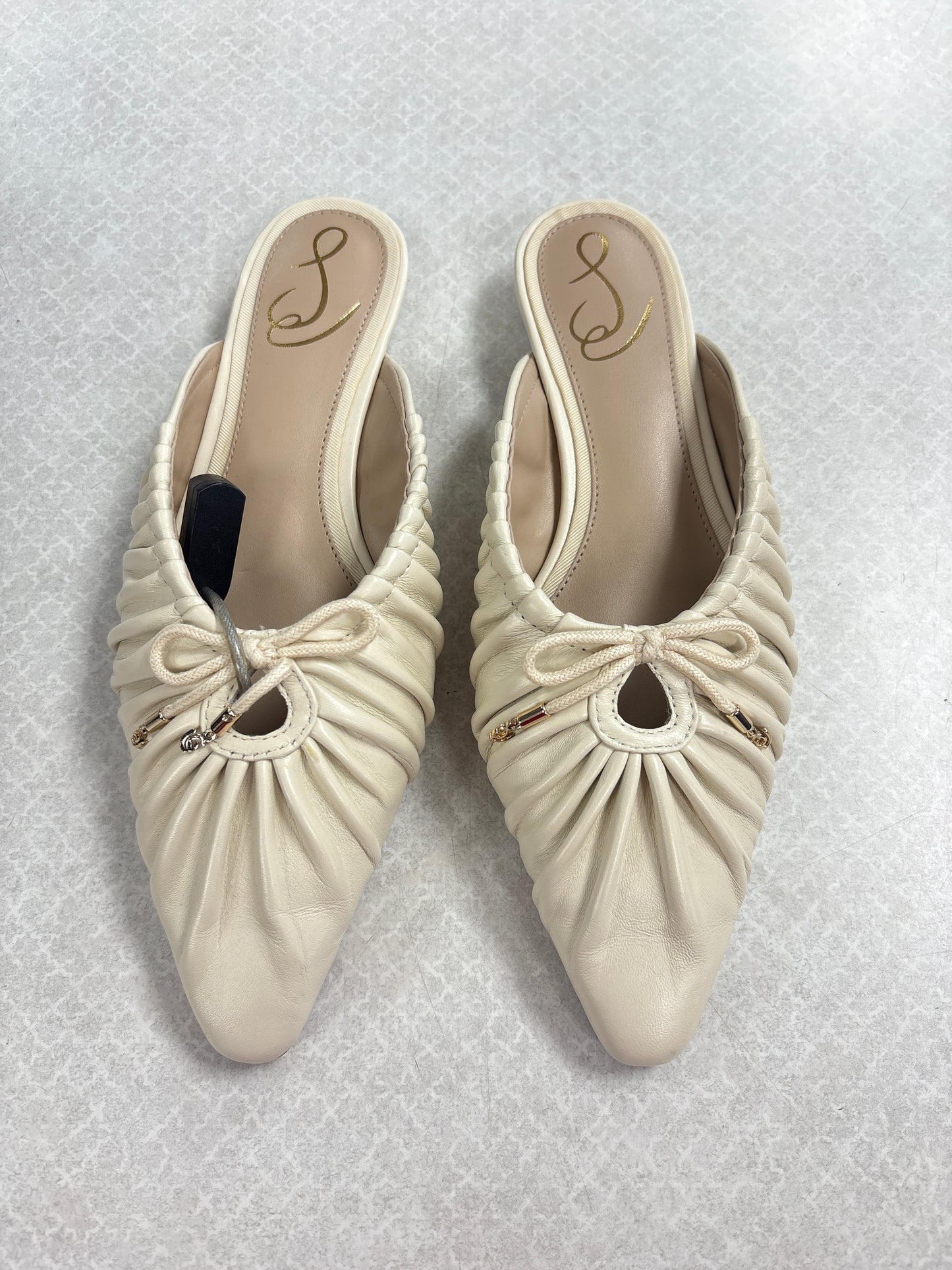 Shoes Flats By Sam Edelman In Cream, Size:6.5