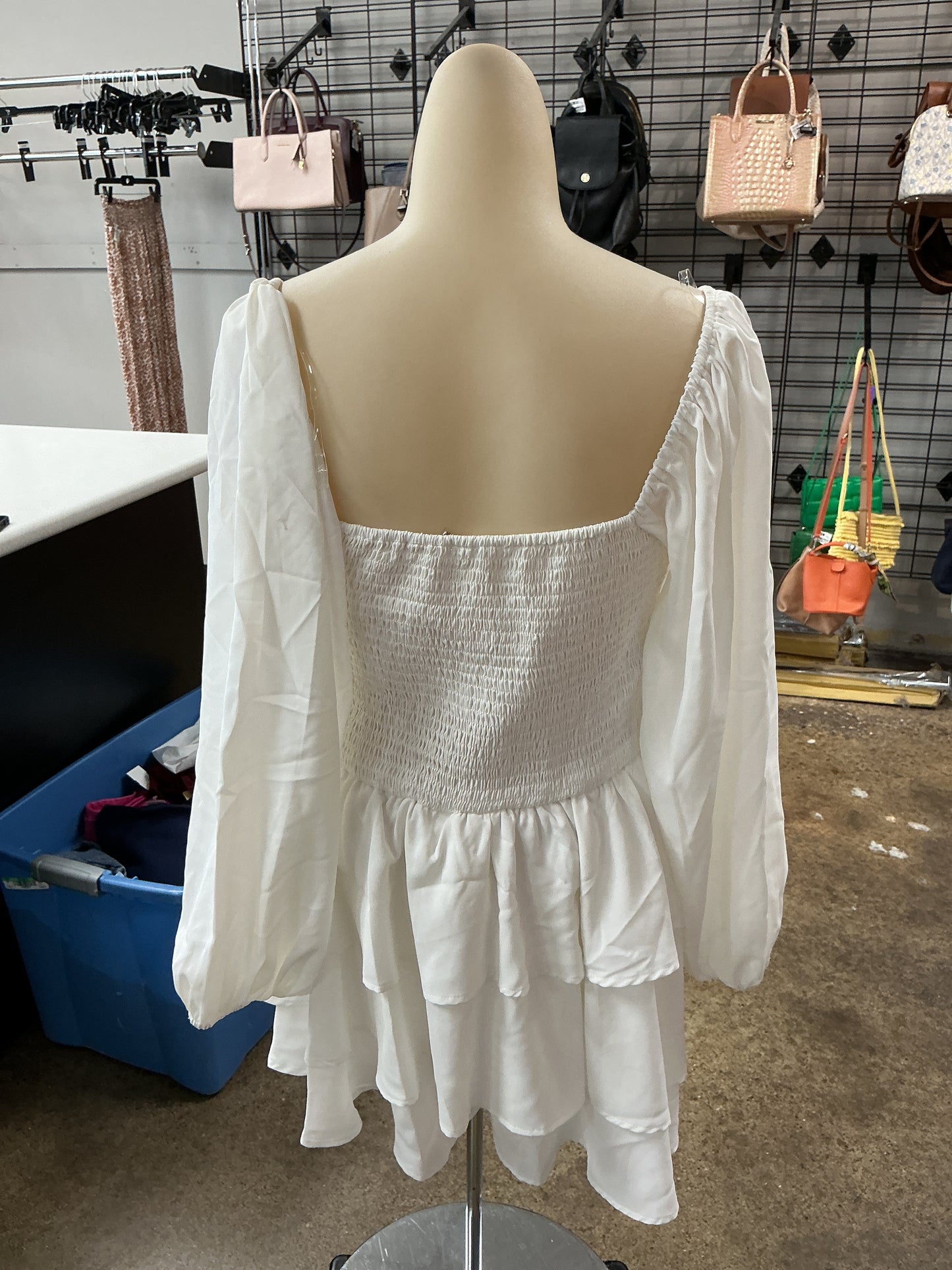 Romper By Entro In White, Size:M